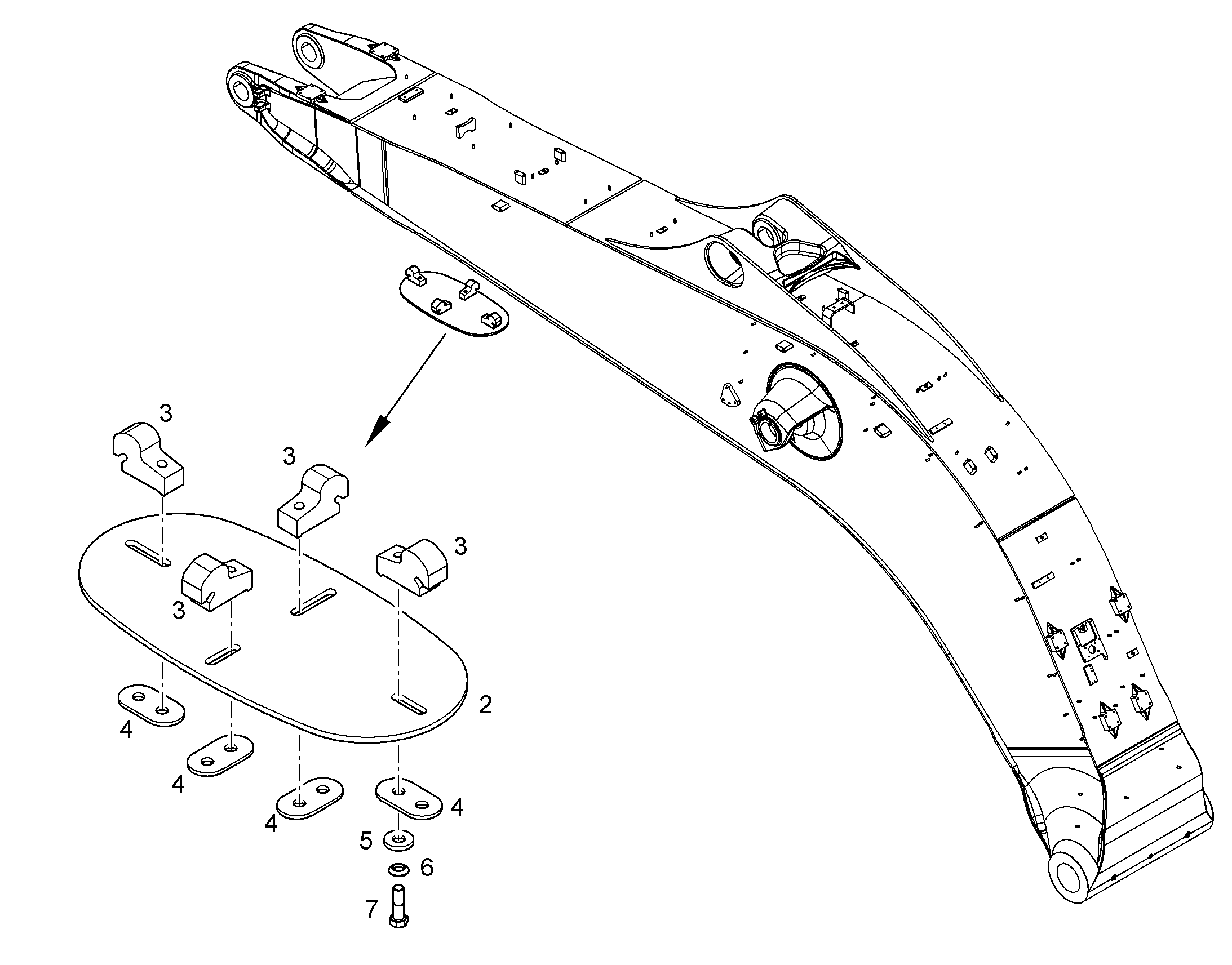 КРЮЧОК 10390276 LIEBHERR