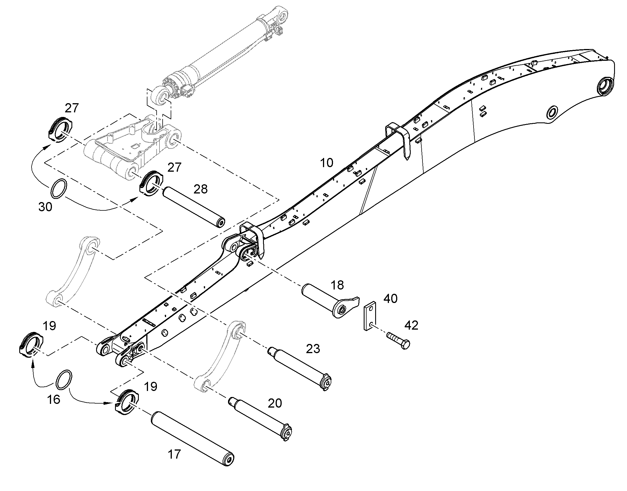 ВСТРОЕННЫЕ ДЕТАЛИ 10825117 LIEBHERR