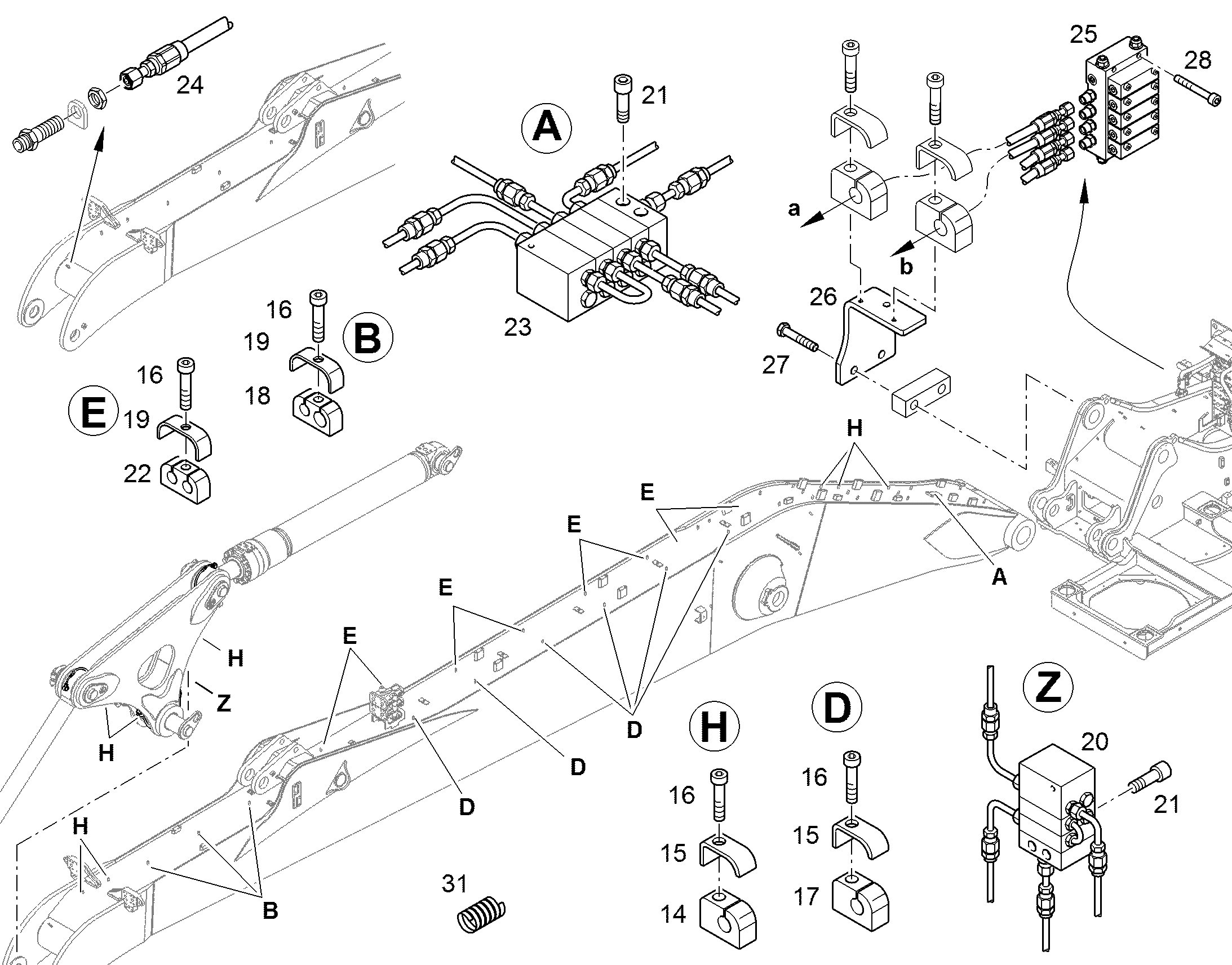 ШЛАНГ 6,3X9505 10012822 LIEBHERR