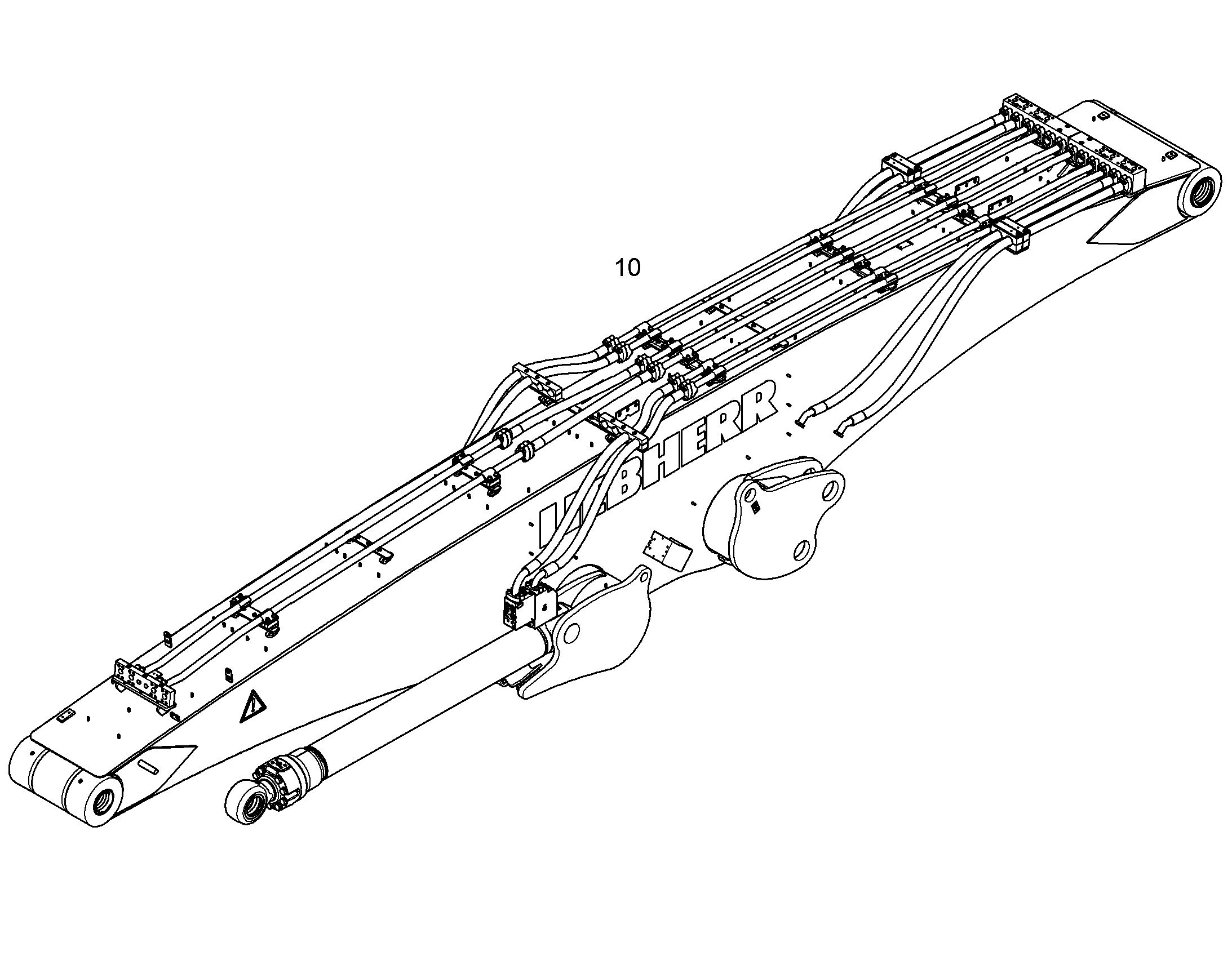 РЕКОНСТР.- ОДНОКОРП.СТРЕЛА 100 585 10835254 LIEBHERR