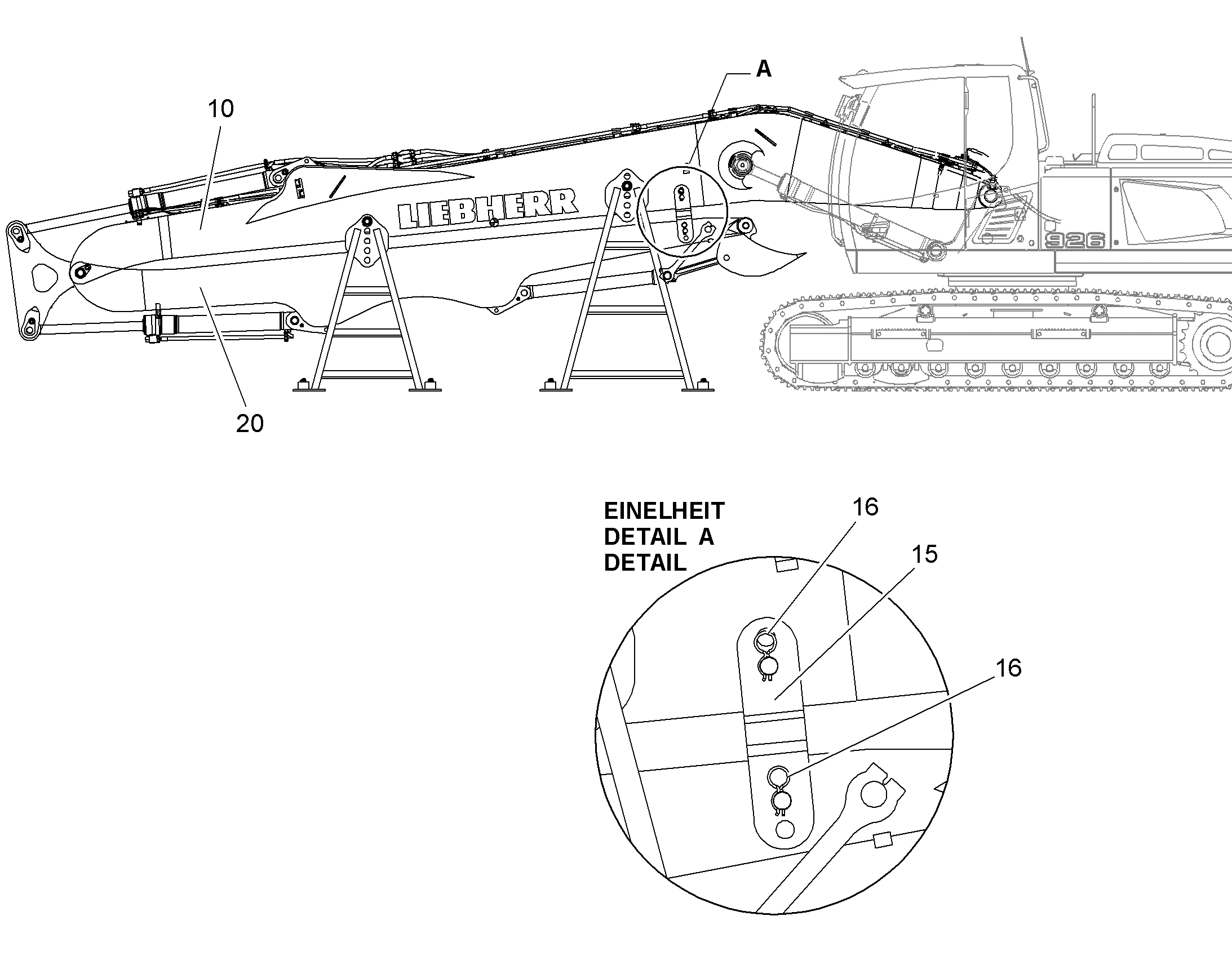 РЕКОНСТР.- МЕТАЛЛОКОНСТРУКЦИЯ 10836674 LIEBHERR