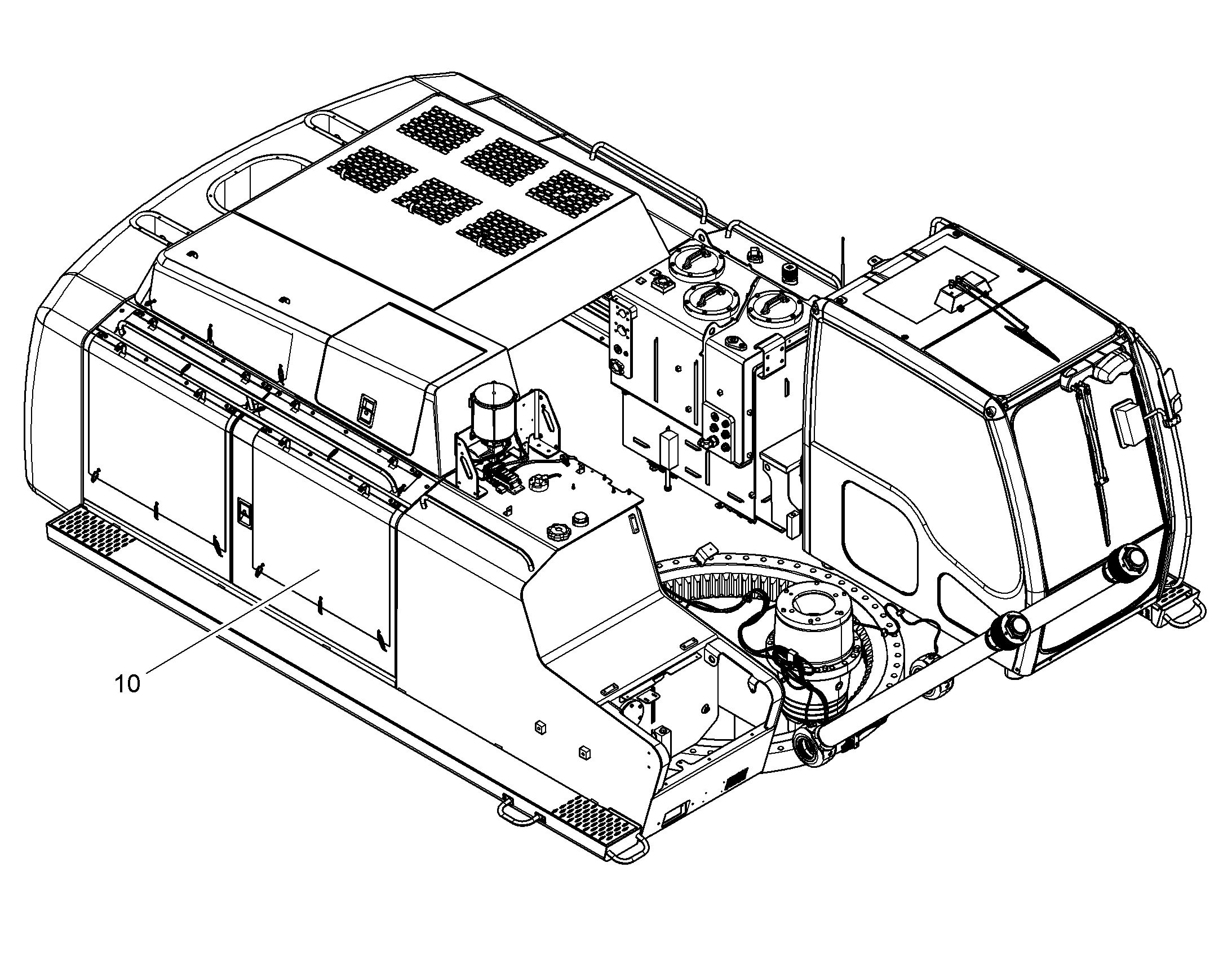 ЗАЩИТНЫЙ БРЕЗЕНТ 10835465 LIEBHERR