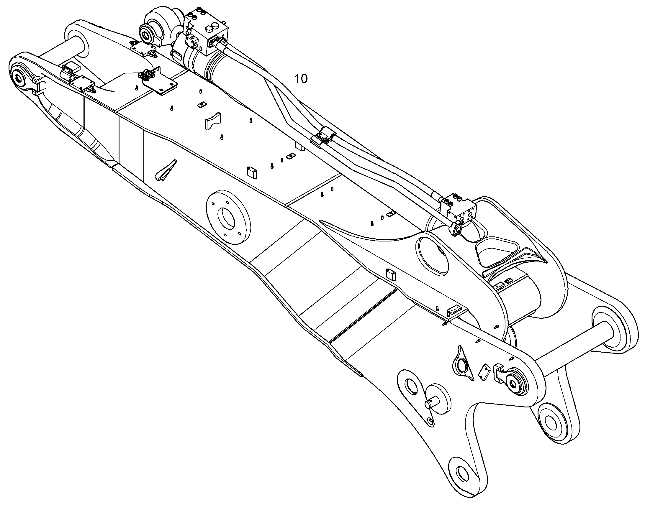 ЗАЩ.ТРУБЫ ЦИЛ.РУК. 10378387 LIEBHERR