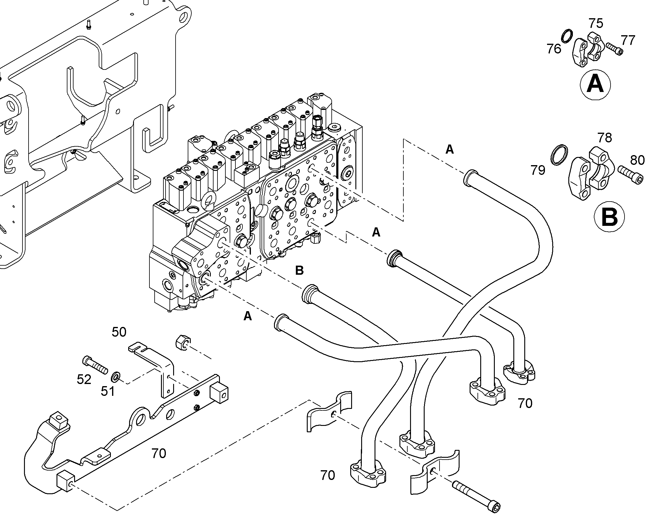 ЛИНИЯ НАПОРНАЯ 10389250 LIEBHERR