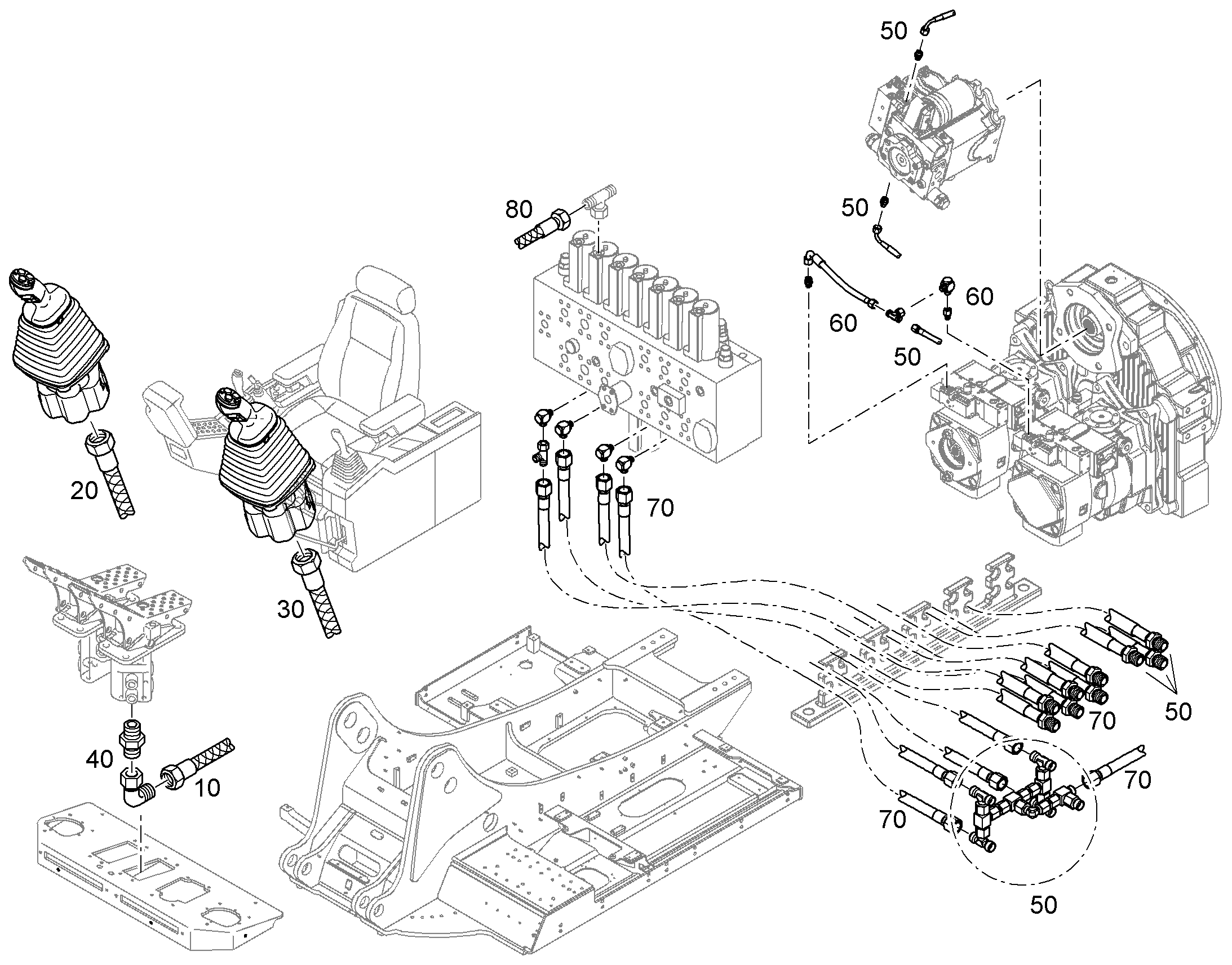 НАСОСЫ И СОЕДИНЕНИЯ 10830657 LIEBHERR