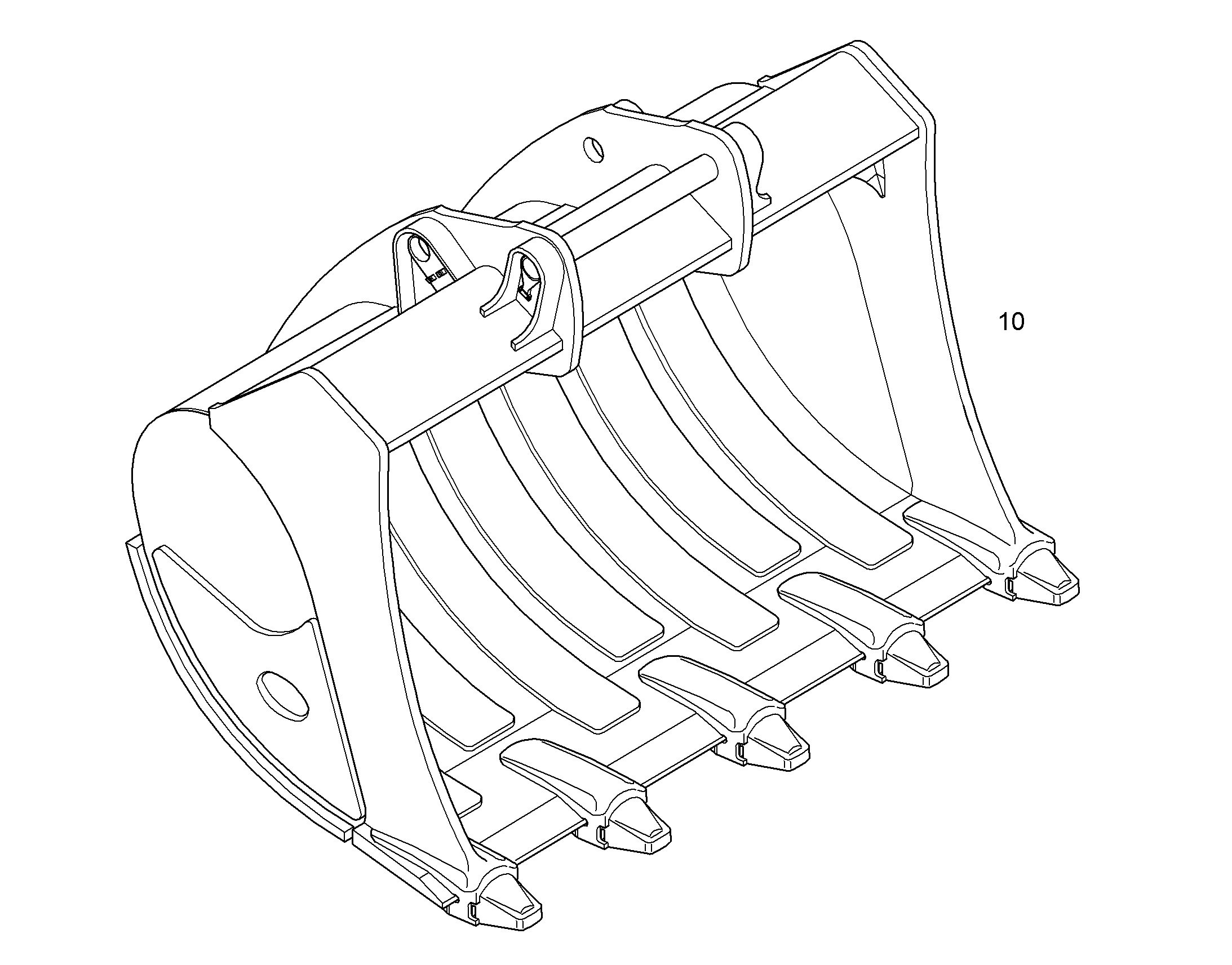 ЛОПАТА ОБРАТНАЯ HD 10831537 LIEBHERR