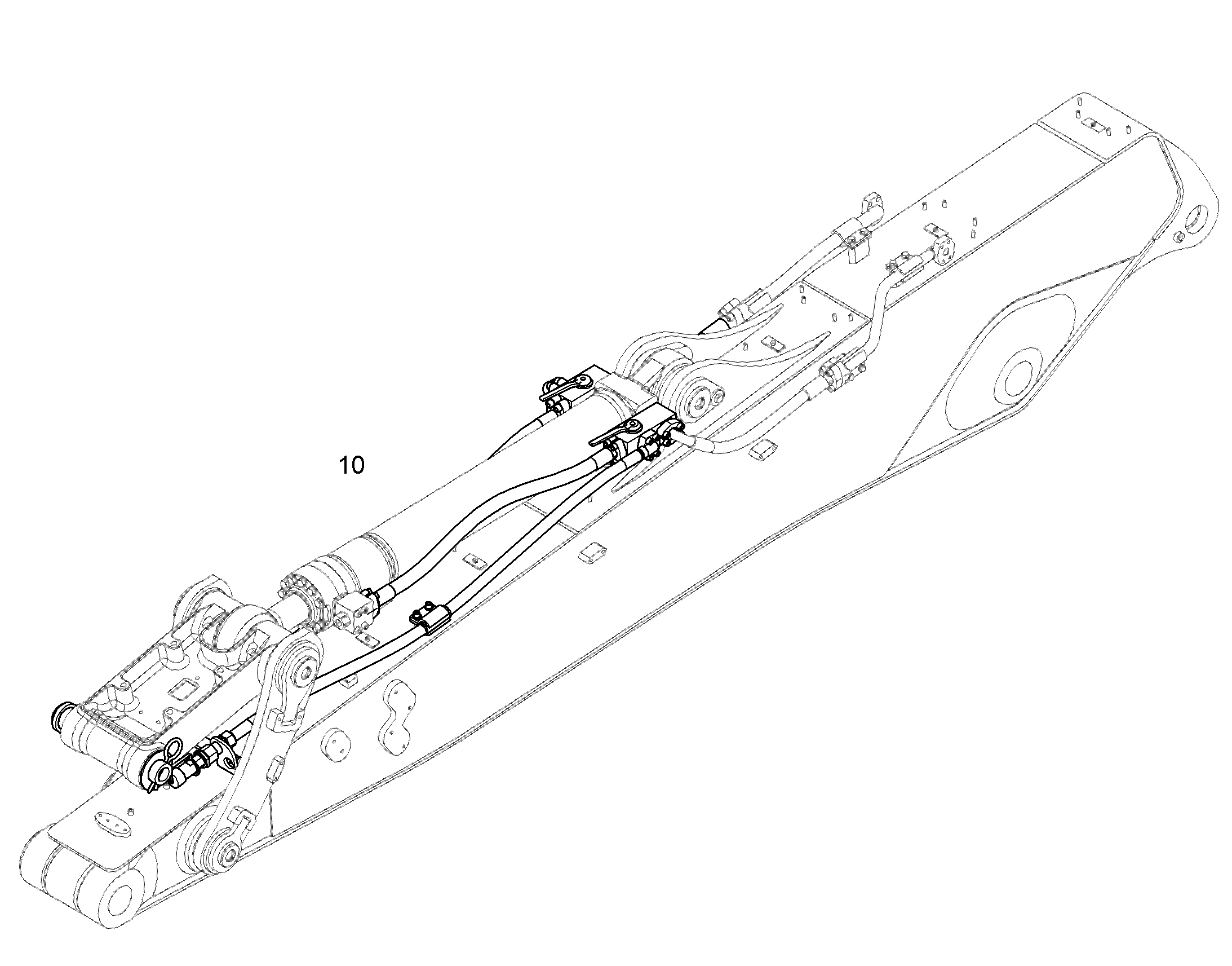 ПРОВОДКА ПРИВОД ГРЕЙФЕРА 10832971 LIEBHERR
