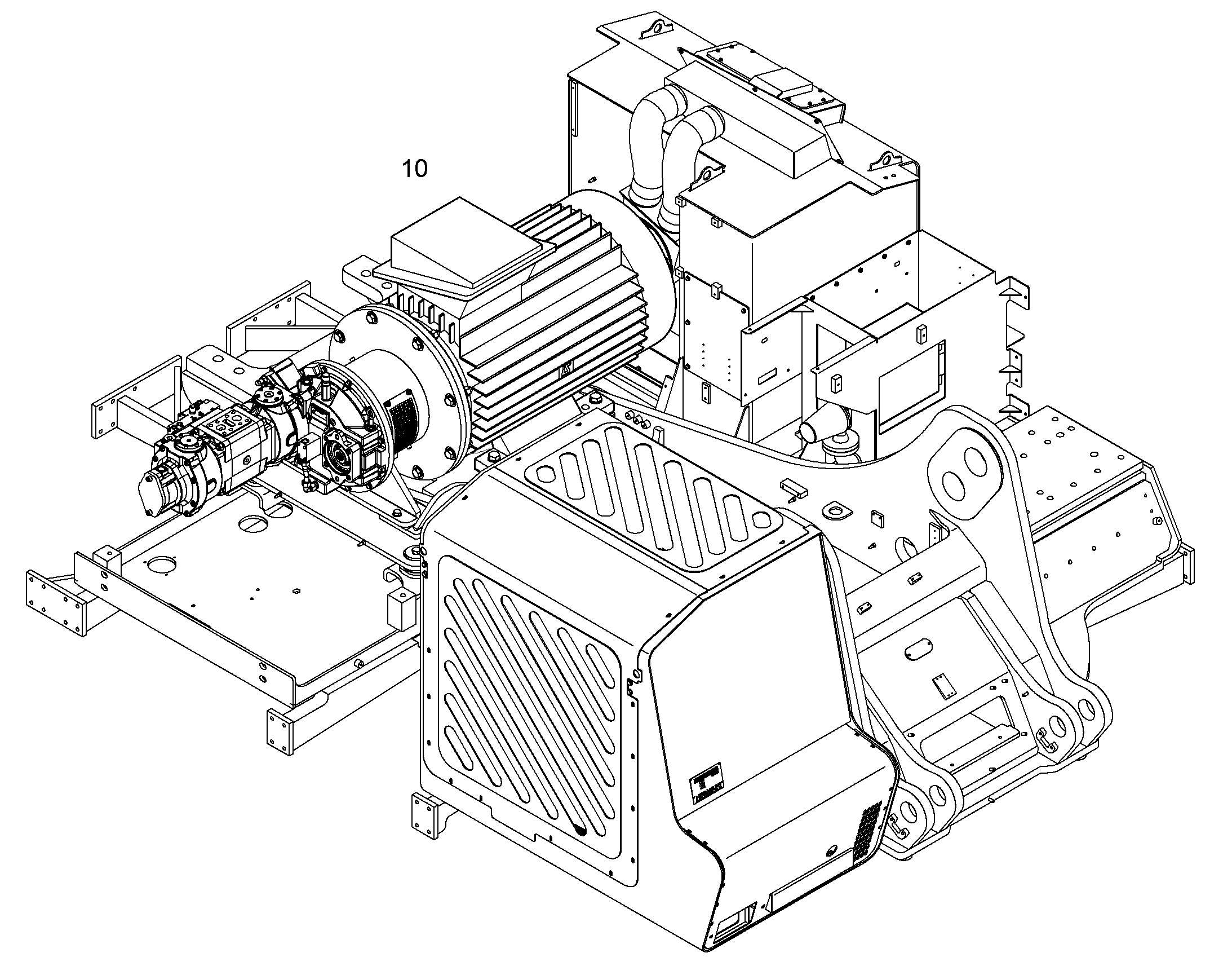 МОНТ.КОМПЛ.ВЫКЛ.МАСЛ.ГИДРОПР. 525V50HZ 10827228 LIEBHERR