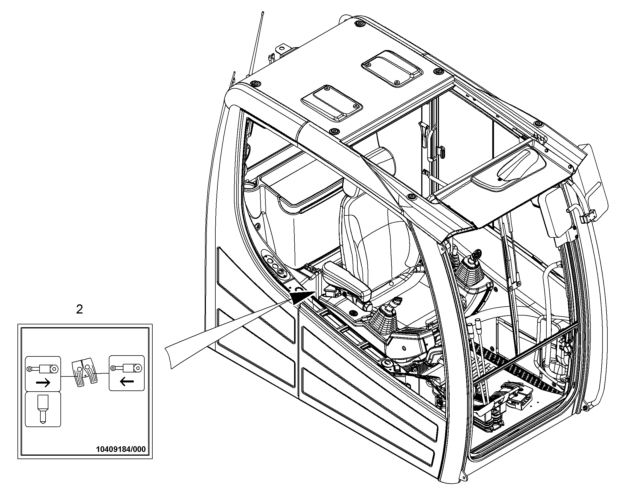 УПРАВЛЕНИЕ СПЕЦИАЛЬНОЕ 10842530 LIEBHERR
