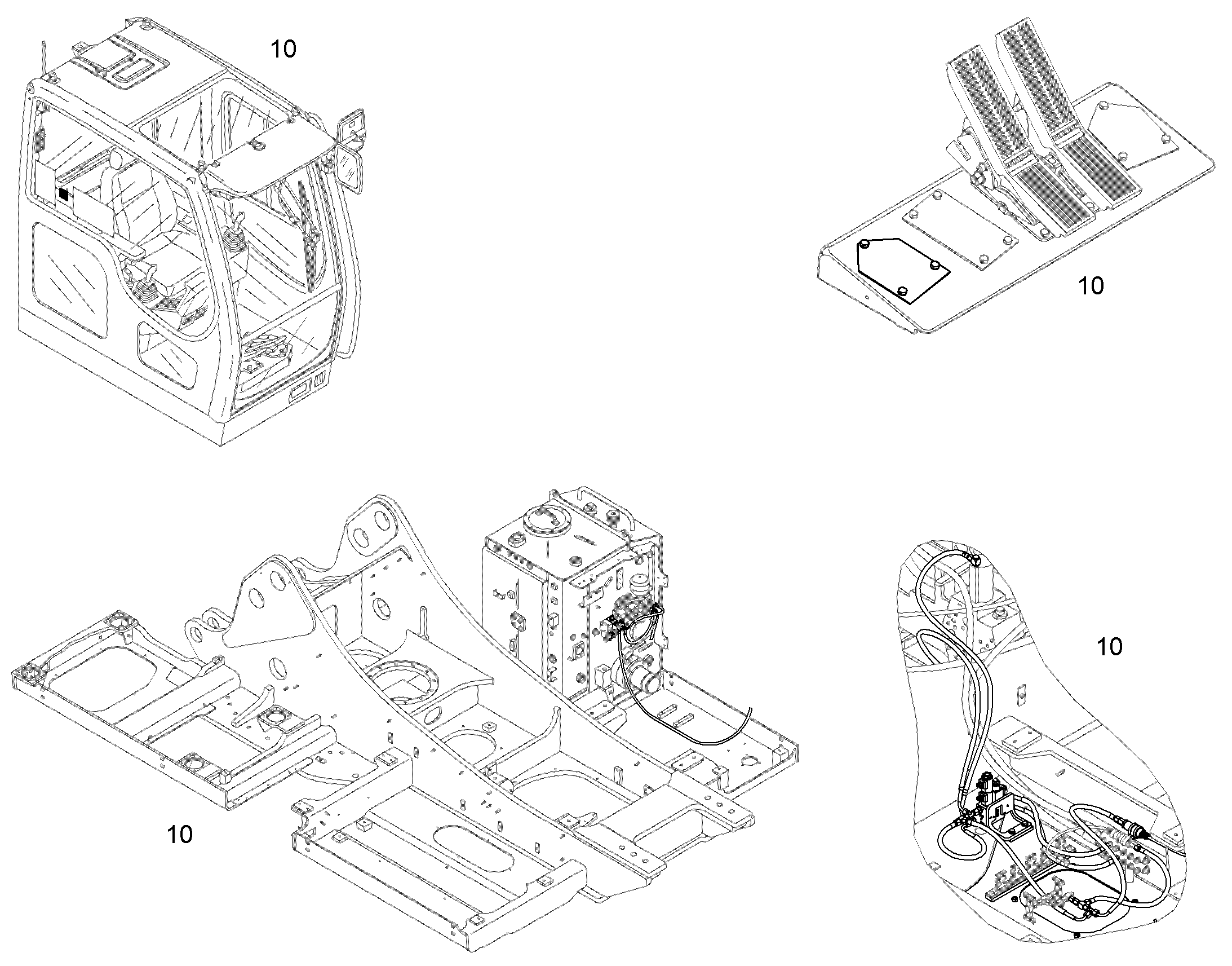 ДООБОРУДОВАНИЕ ДЛЯ AHS 11 10832749 LIEBHERR