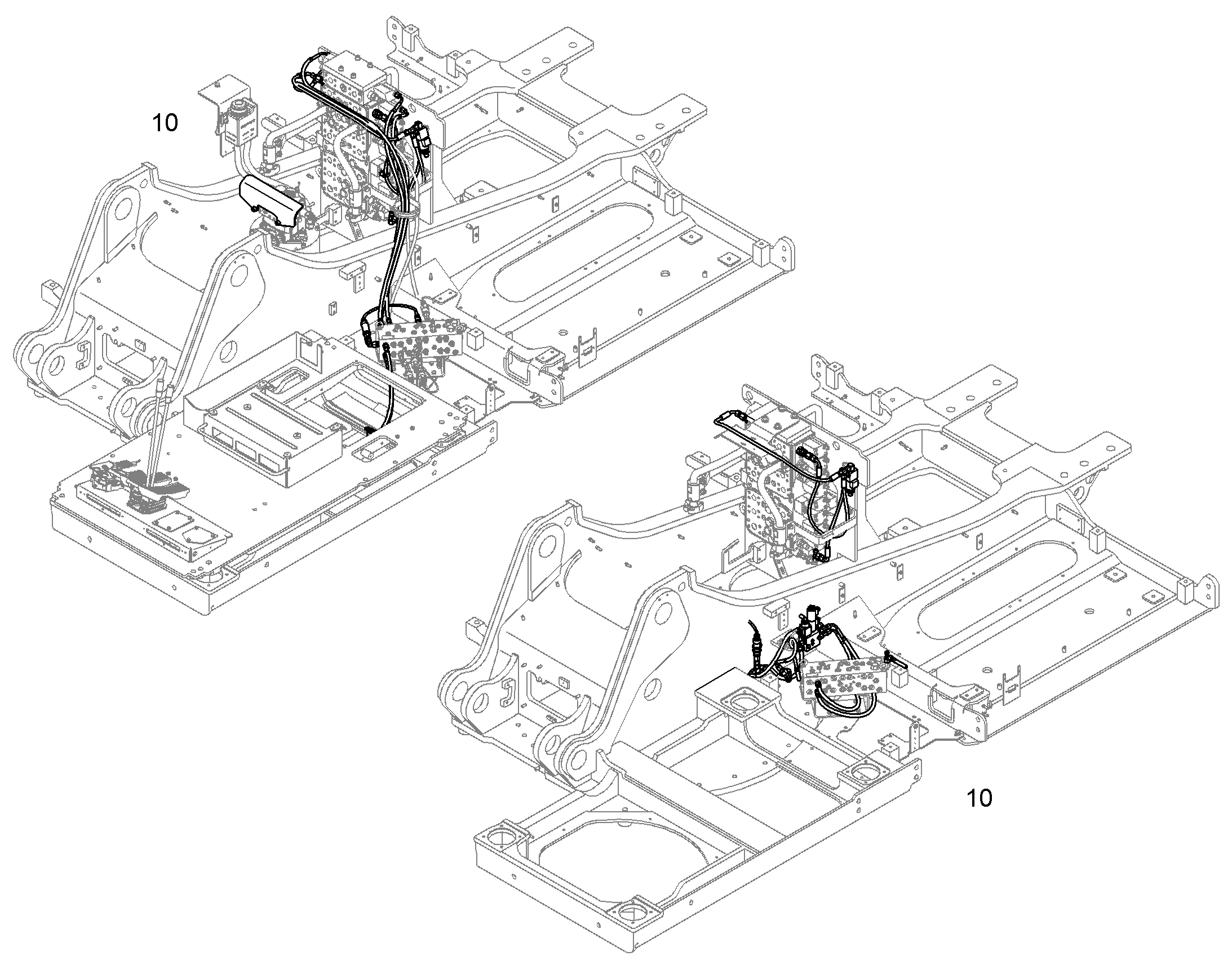 ДОПОЛНЕНИЕ-В ШАССИ AHS 12 10823210 LIEBHERR