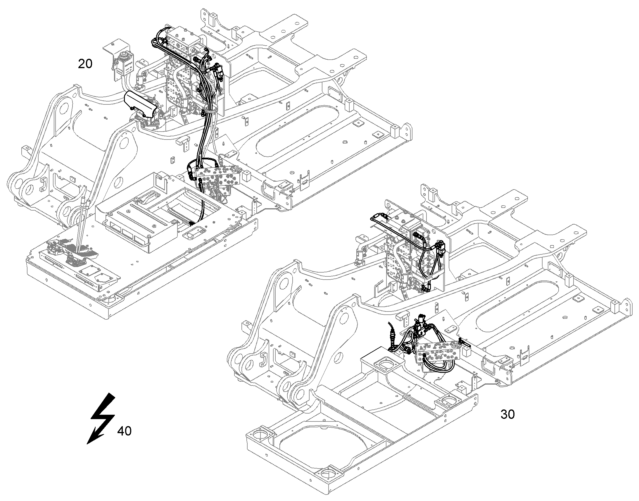 ГИДРАВЛИЧЕСКАЯ СИСТЕМА AHS12 10823581 LIEBHERR