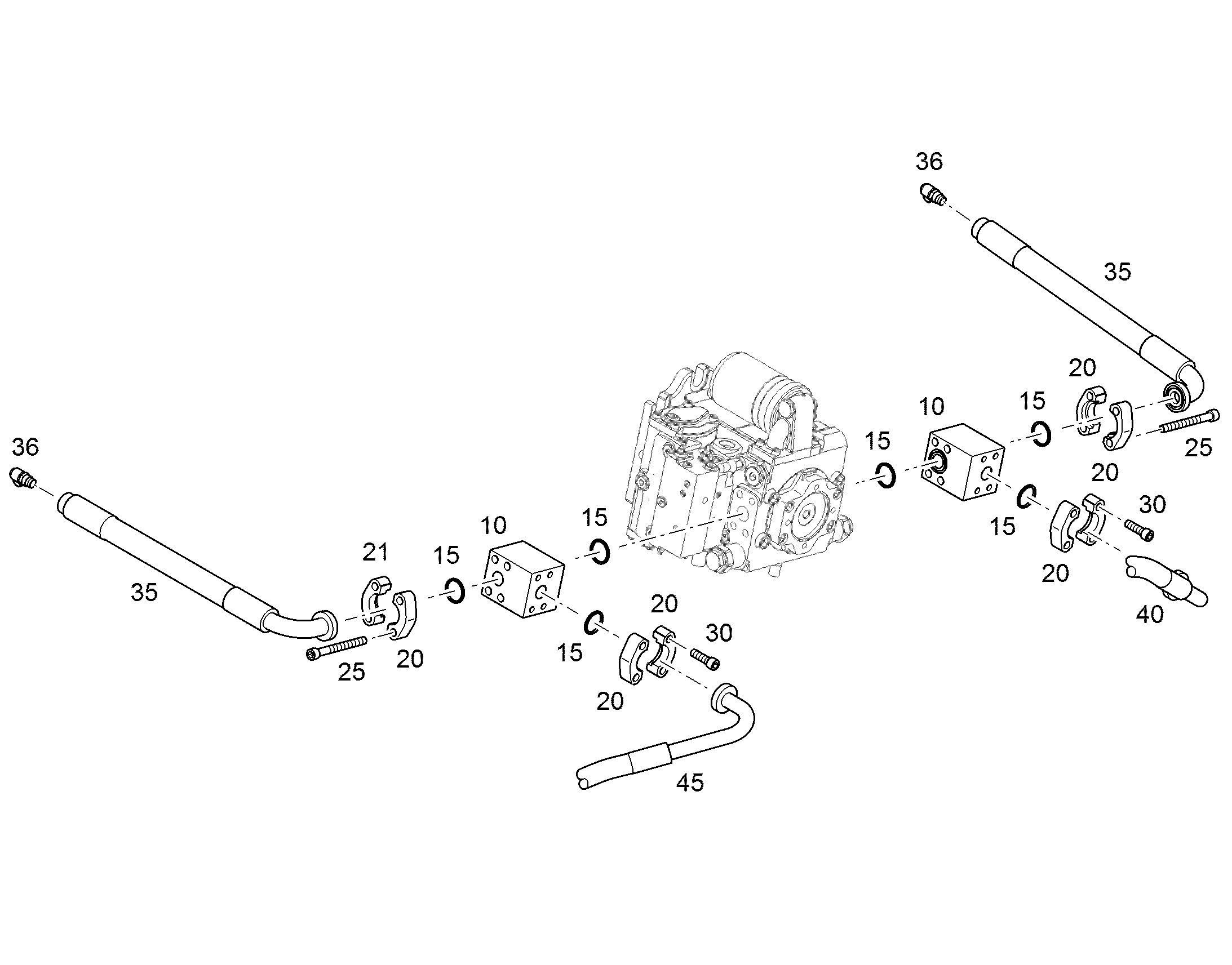 ПОЛУХОМУТИК SAE1' CODE62 10853710 LIEBHERR