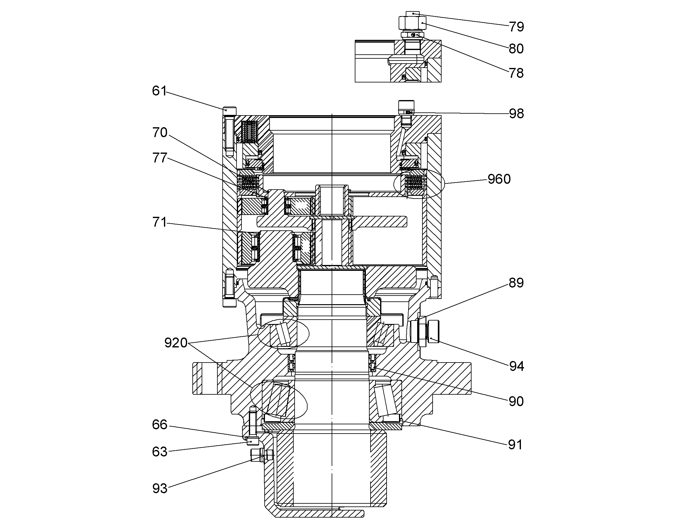 ГАЙКА НАКИДНАЯ ML18 477401801 LIEBHERR