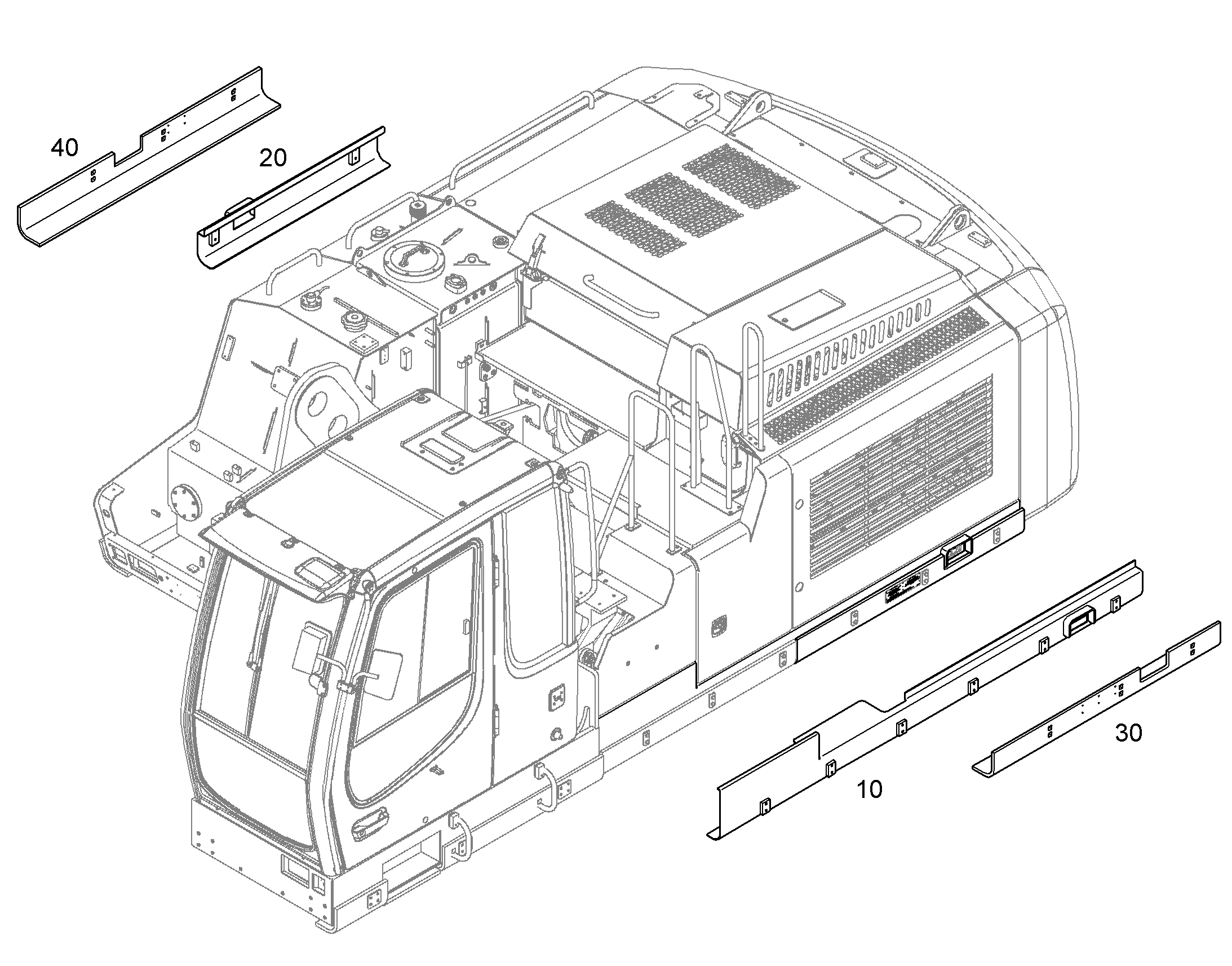 БАМПЕР 10837897 LIEBHERR