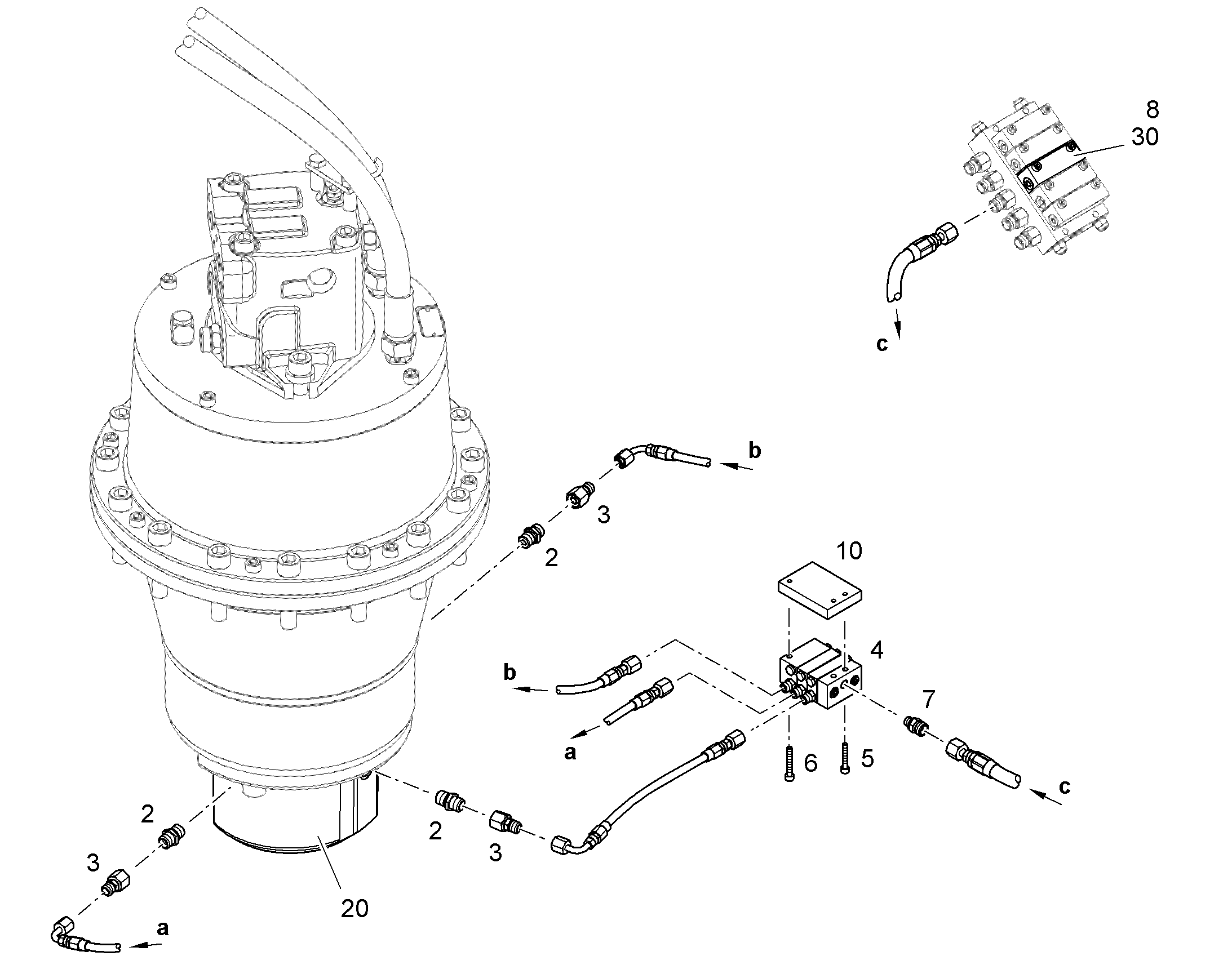 ПЕРЕОБОРУД. ПОВОР. ПЛАТФОРМЫ 10829954 LIEBHERR