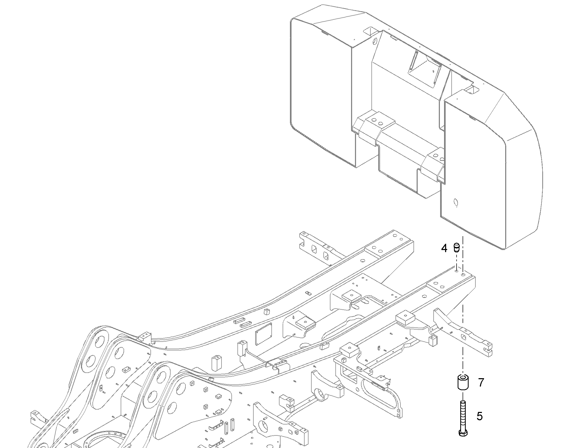 ГИЛЬЗА РАСПОРНАЯ 43X90X105 10408916 LIEBHERR
