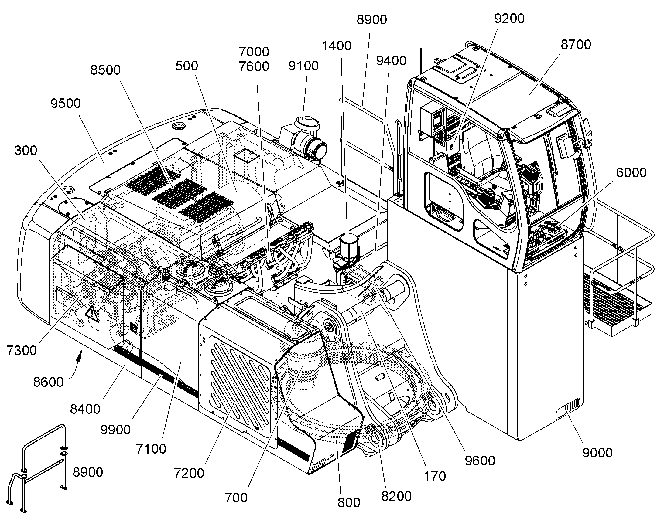 ГИДРАВЛИЧЕСКАЯ СИСТЕМА 10839087 LIEBHERR