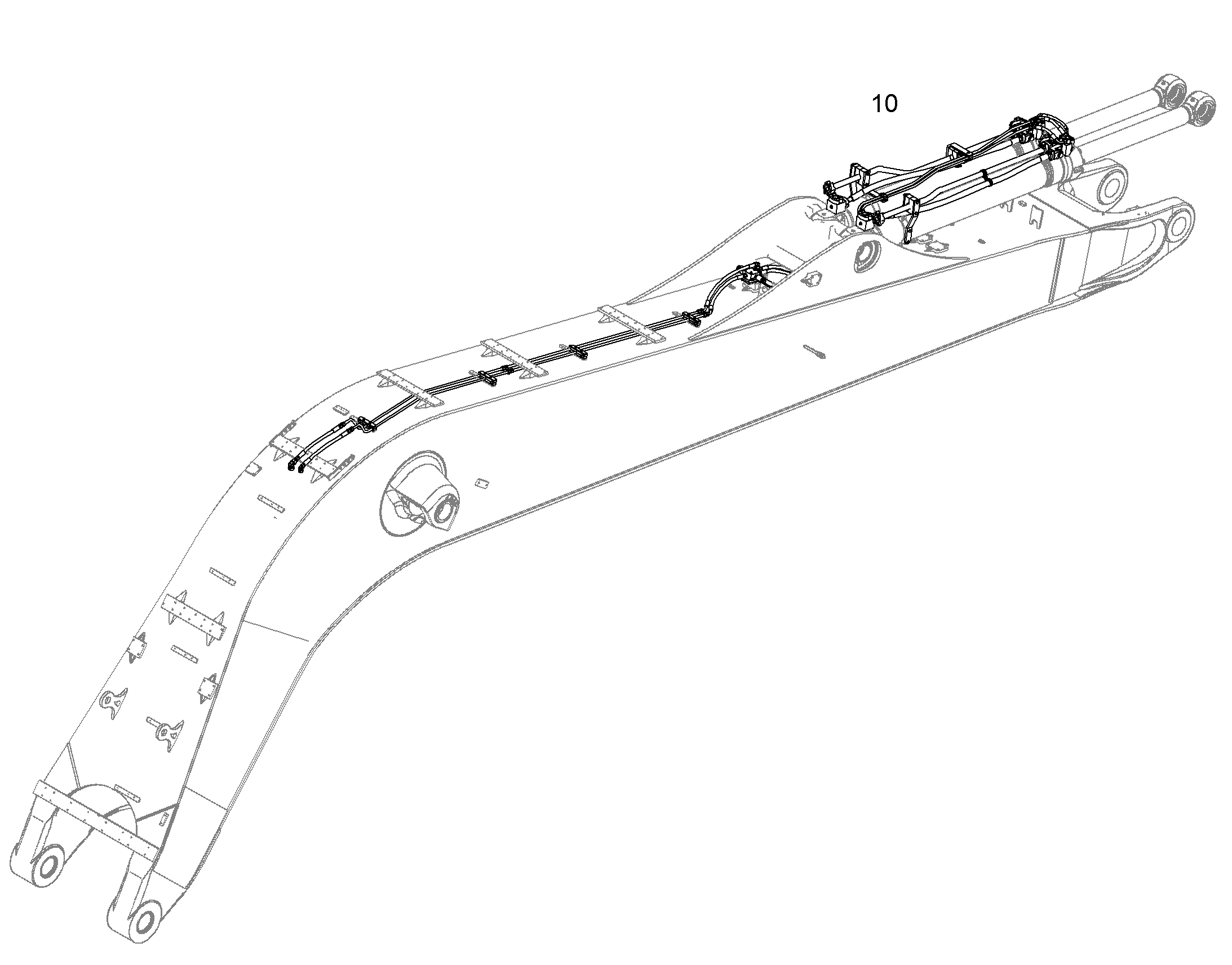 ЗАЩ.ТРУБЫ ЦИЛ.РУК. 10369499 LIEBHERR