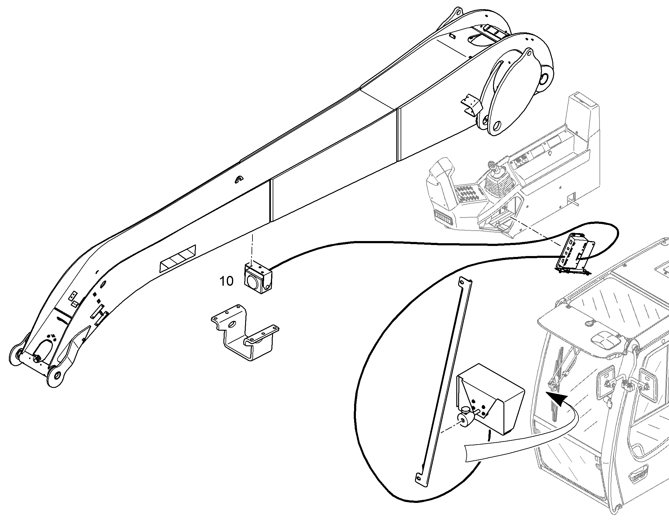 ВИДЕОНАБЛЮДЕНИЕ 10834206 LIEBHERR