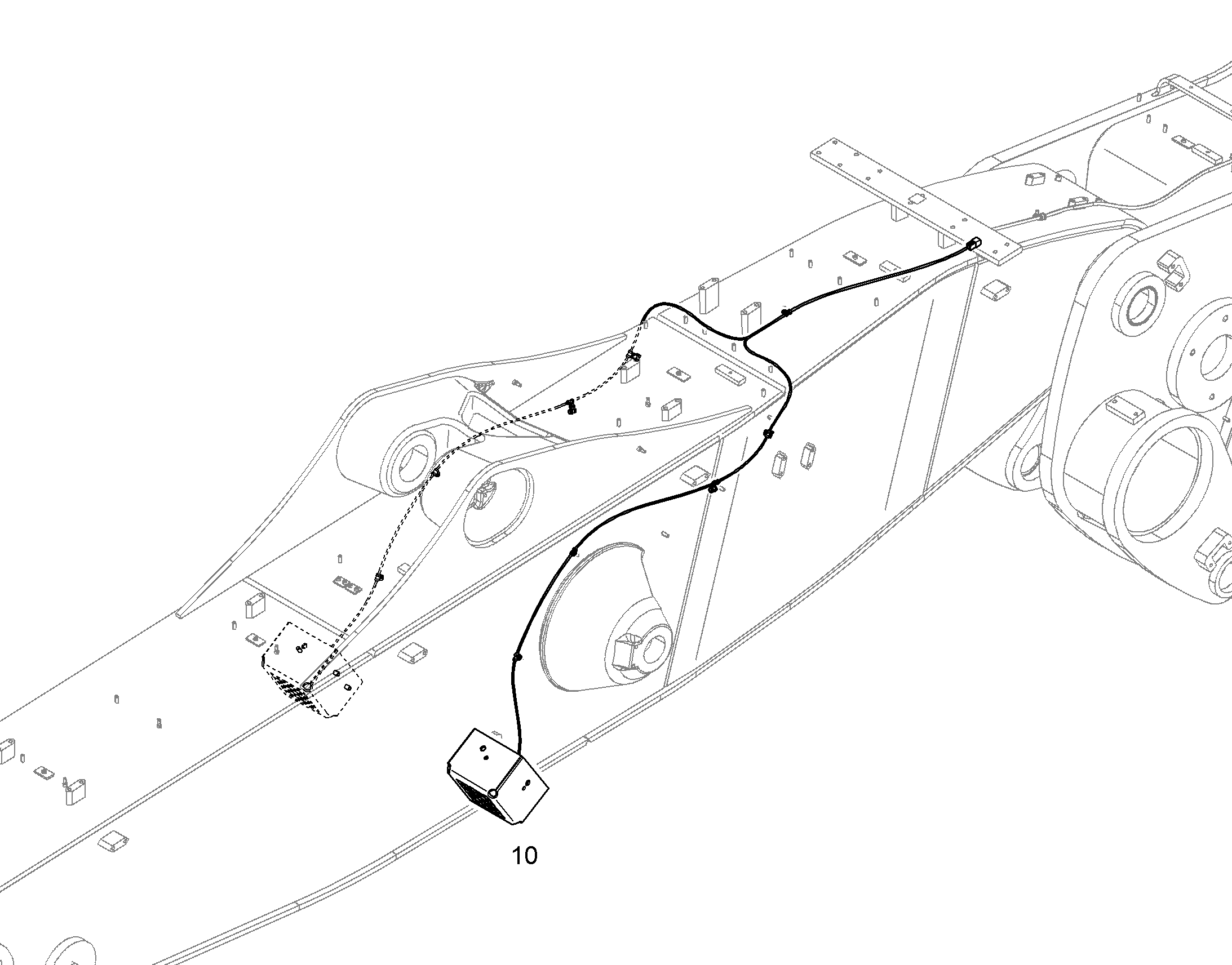 ПРОЖЕКТОР ДОПОЛНИТЕЛЬНЫЙ 10839069 LIEBHERR