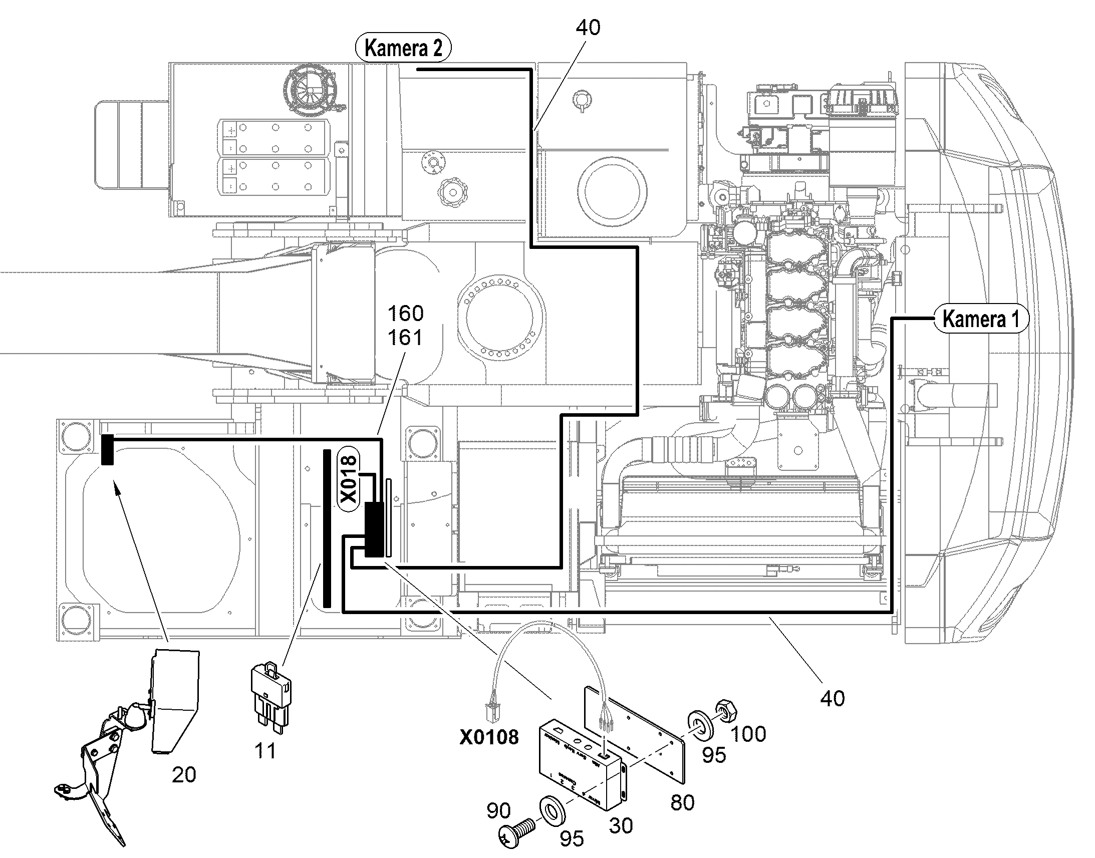 МОНИТОР 10836884 LIEBHERR