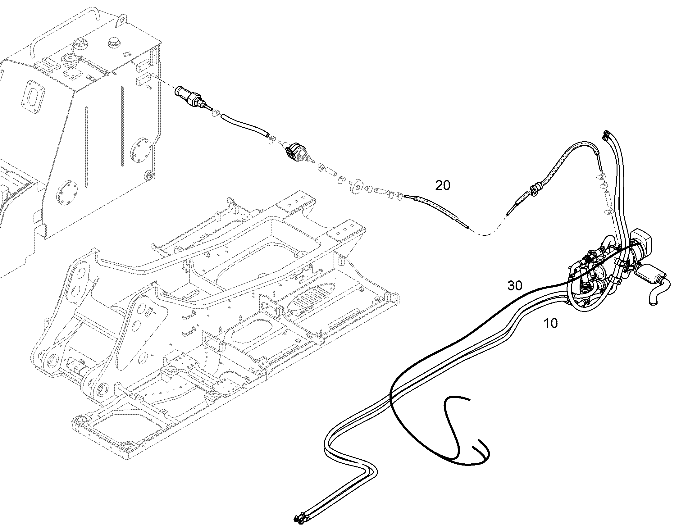 СИСТЕМA ПИТAНИЯ 10398071 LIEBHERR