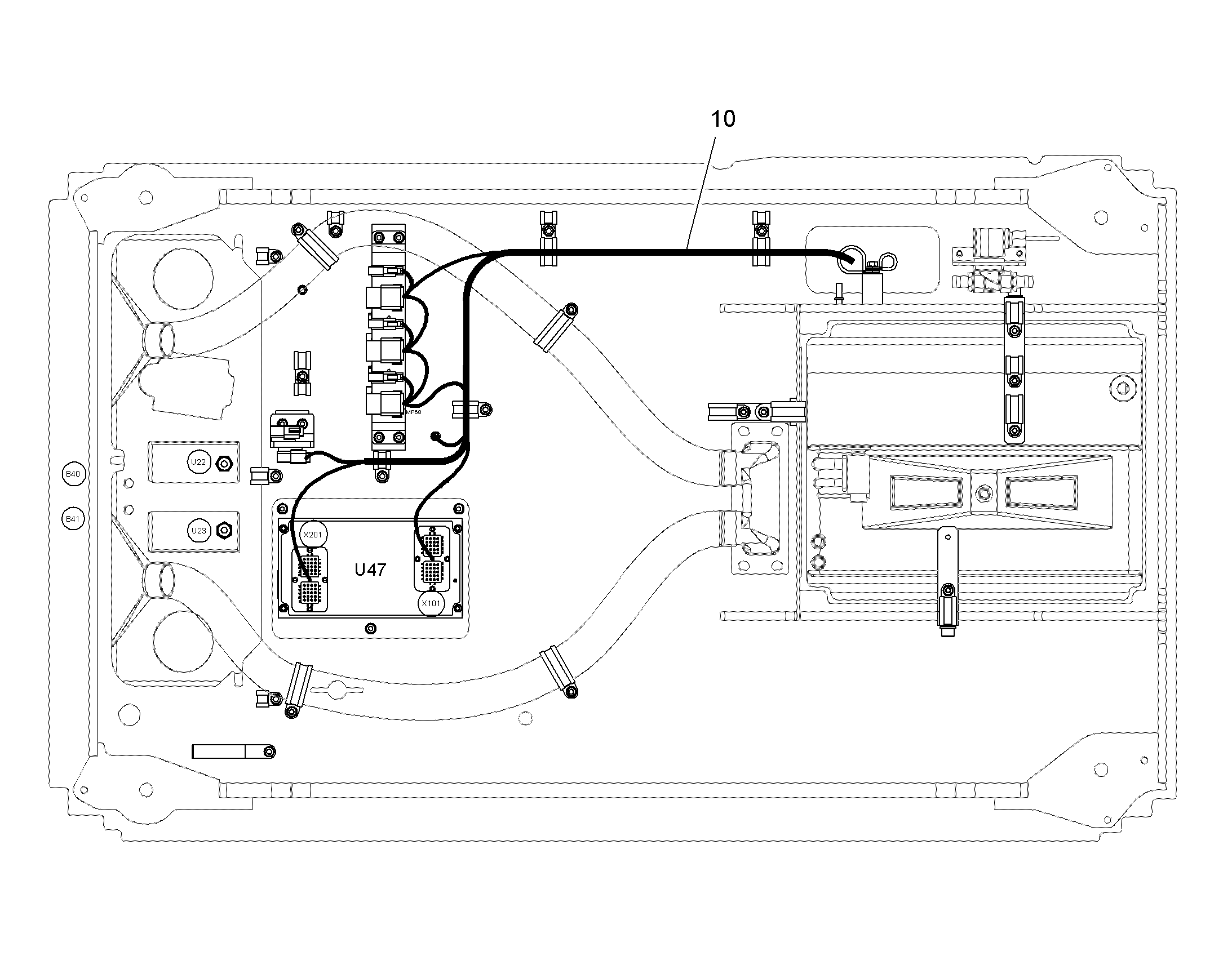 АВАР.АРМАТ.ТРУБ.ОПРОКИДЫВ.ЦИЛ. 10833042 LIEBHERR
