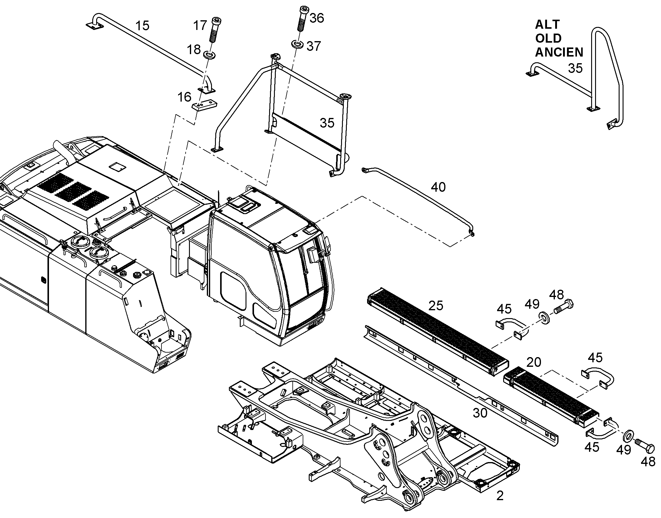 ПЕРЕОБОРУД. ПОВОР. ПЛАТФОРМЫ 10840306 LIEBHERR