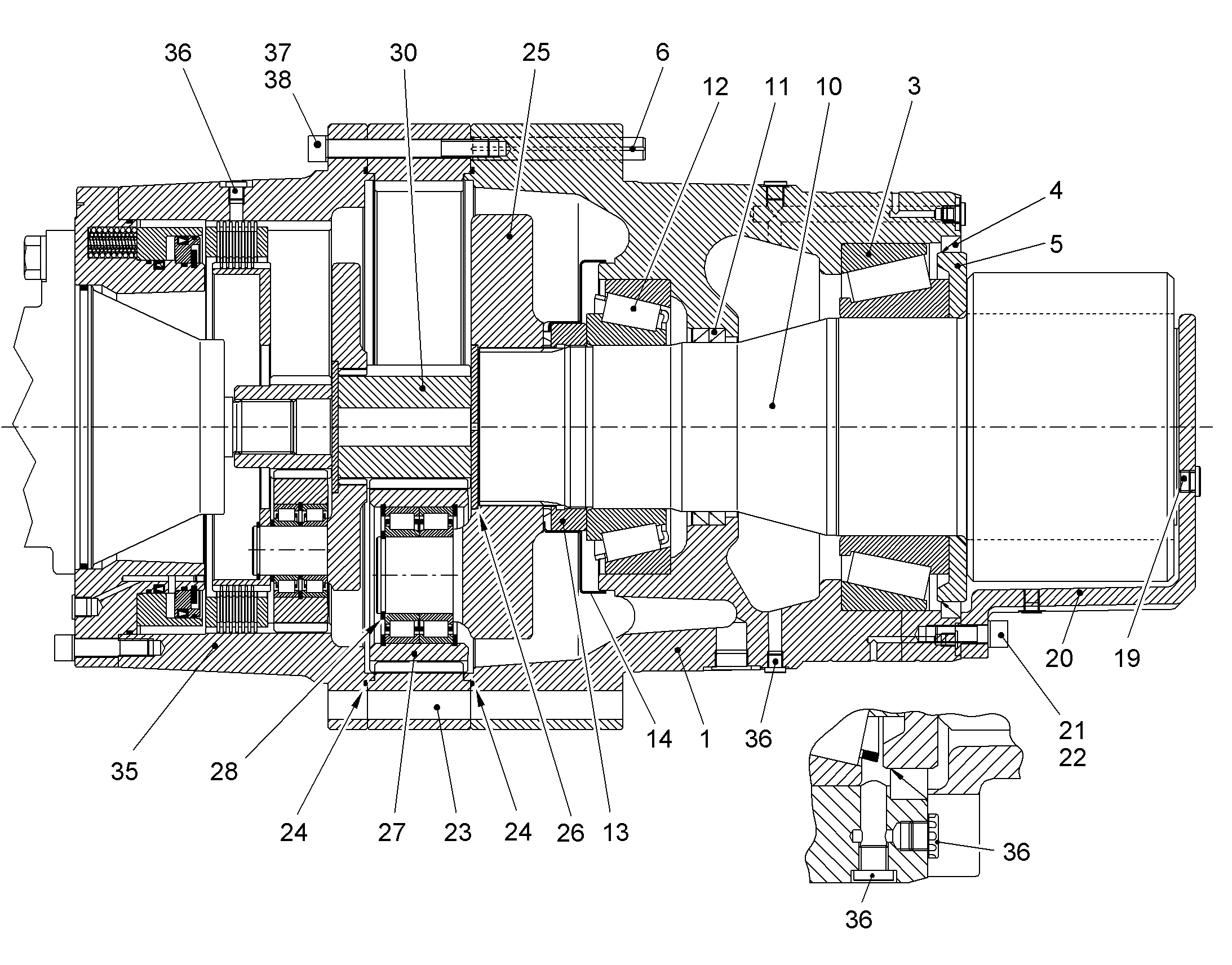 ШЕСТЕРНЯ С ВНУТР. ЗАЦЕПЛ. M=4,75 Z=-90 90009824 LIEBHERR