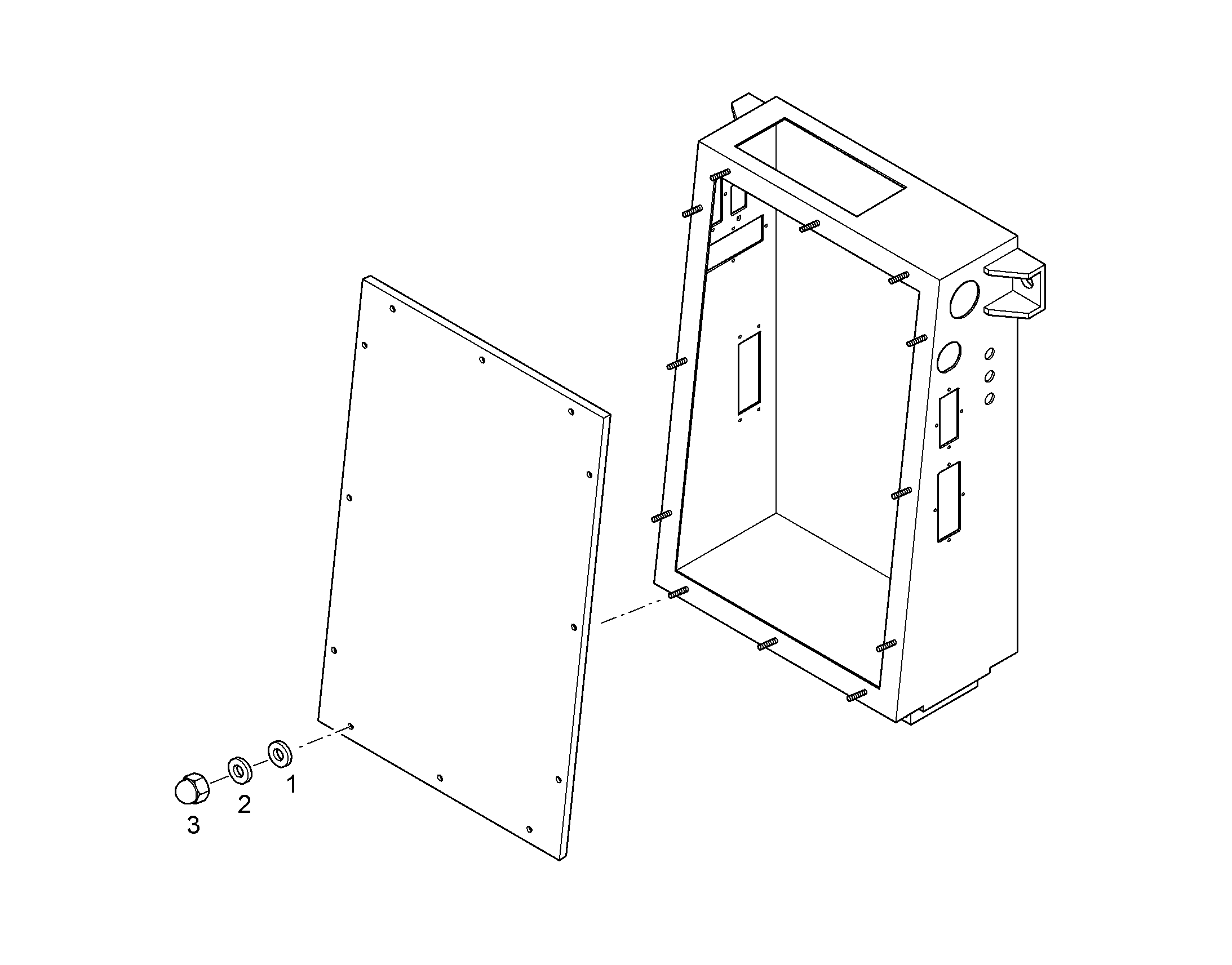 ГАЙКА КОЛПАЧКОВАЯ M6 11161414 LIEBHERR