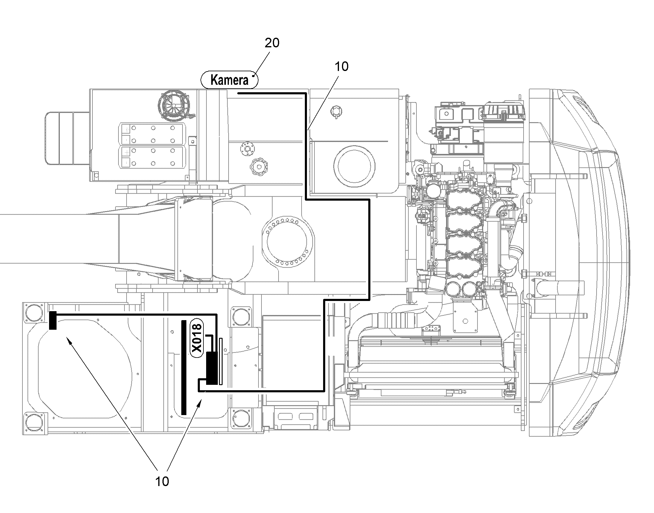 ВИДЕОНАБЛЮДЕНИЕ 10849064 LIEBHERR