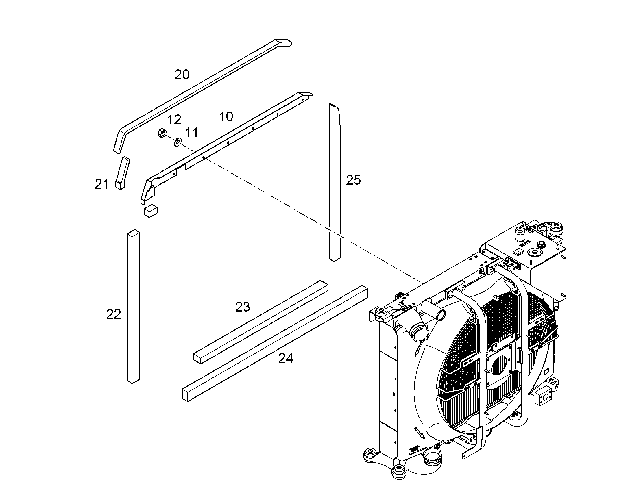 УПЛОТНЕНИЕ ПРОФИЛЬНОЕ 40X75 11320138 LIEBHERR