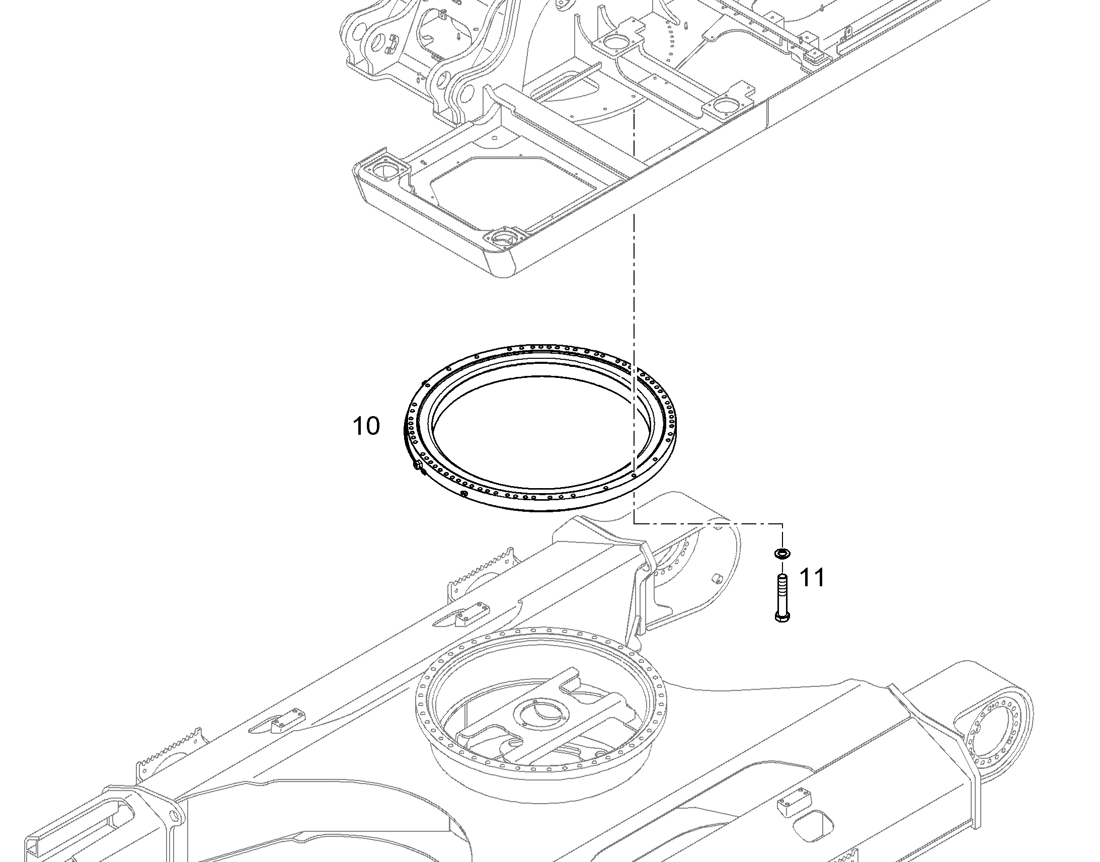 ШАРИКОВЫЙ ШАРНИР В СБОРЕ 10406498 LIEBHERR
