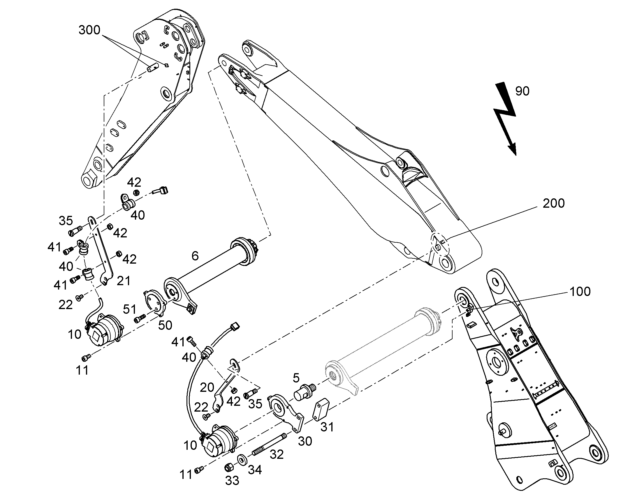 ПОВОДОК LRS 10844874 LIEBHERR