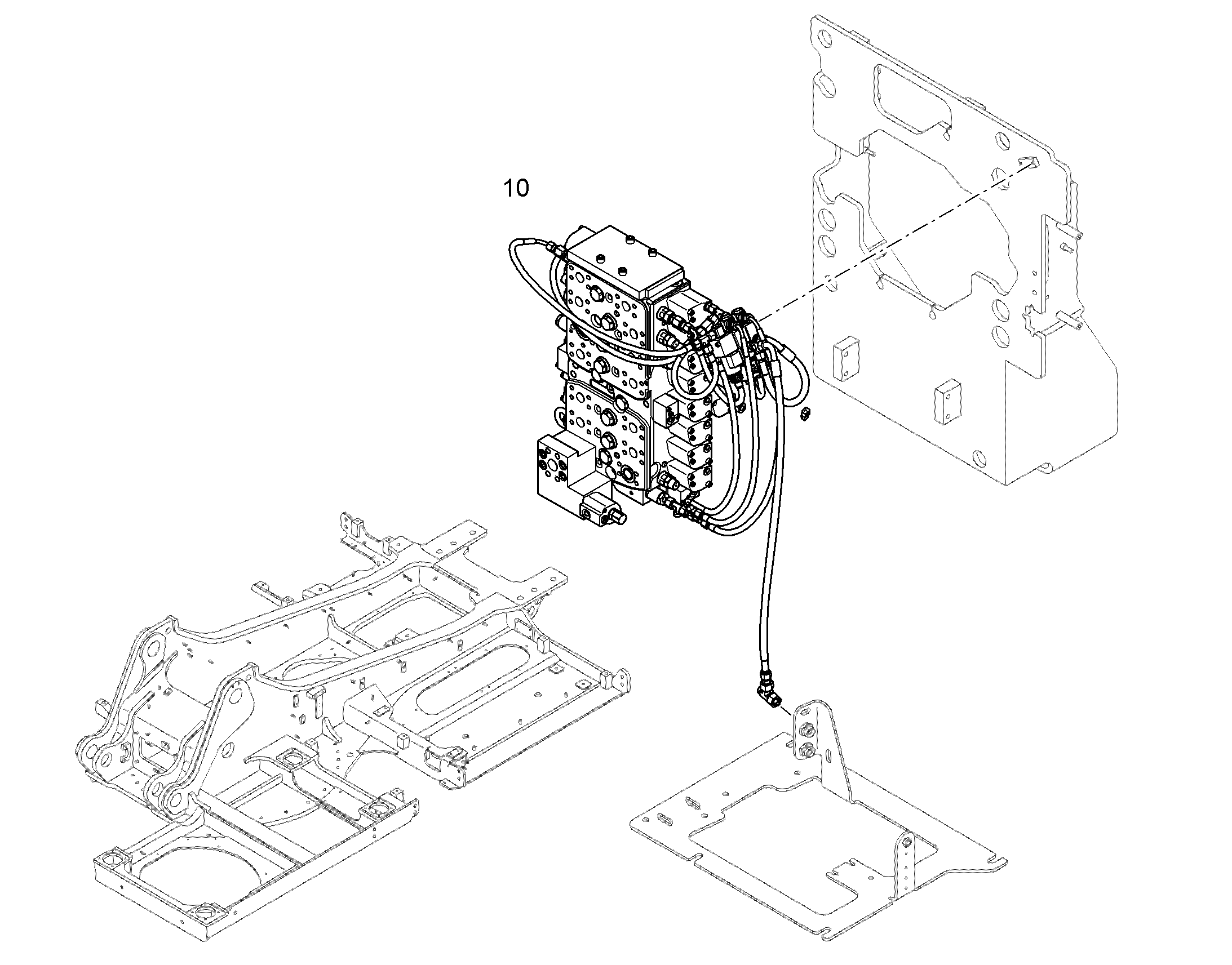ДОПОЛНЕНИЕ-УСТАНОВКА MULCH 10846371 LIEBHERR