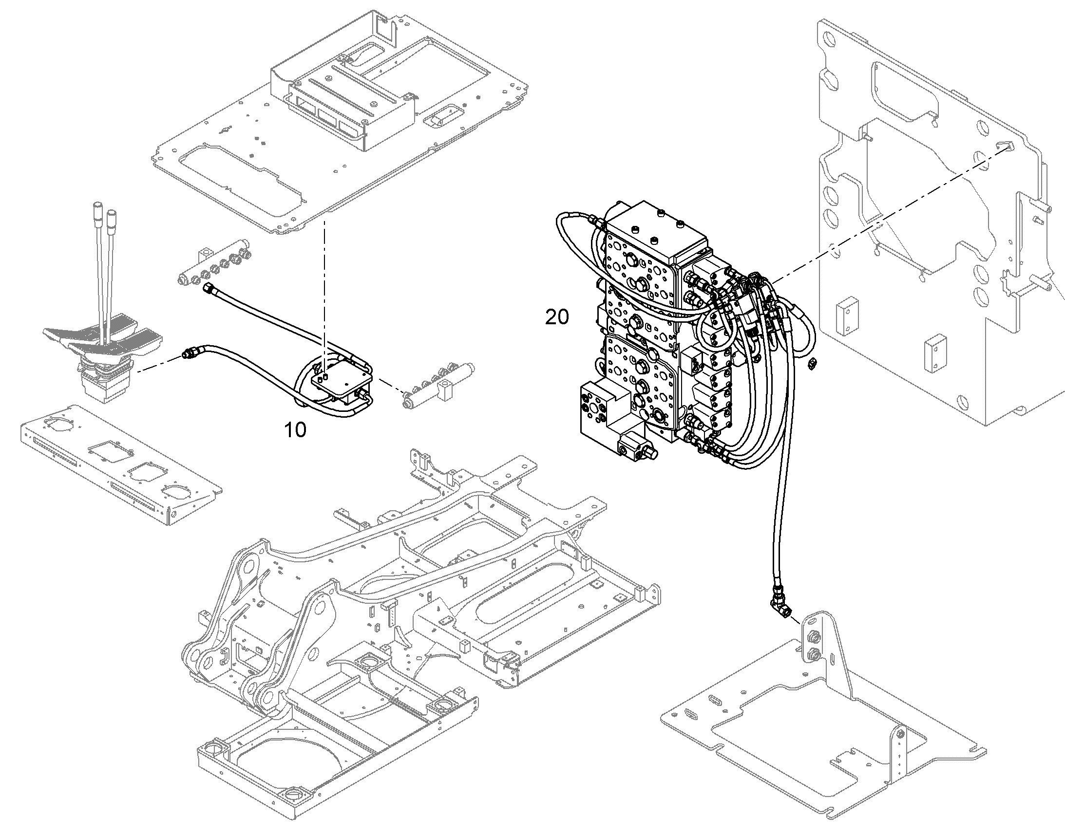 ДОПОЛНЕНИЕ-УСТАНОВКА MULCH 10847545 LIEBHERR