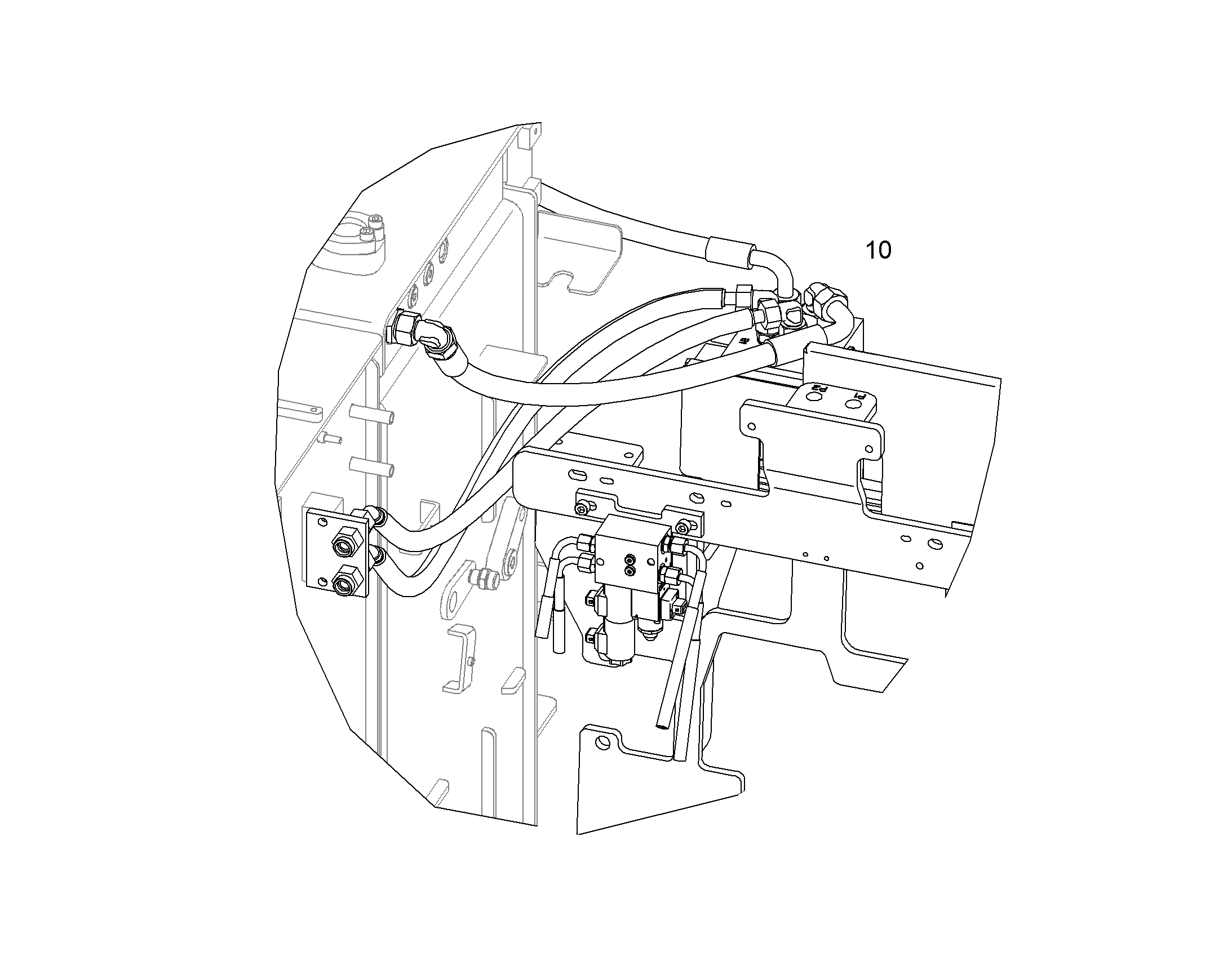 ДООБОРУД. ПРИВ. МЕХ.ПОВ. 11 CM3 10840851 LIEBHERR