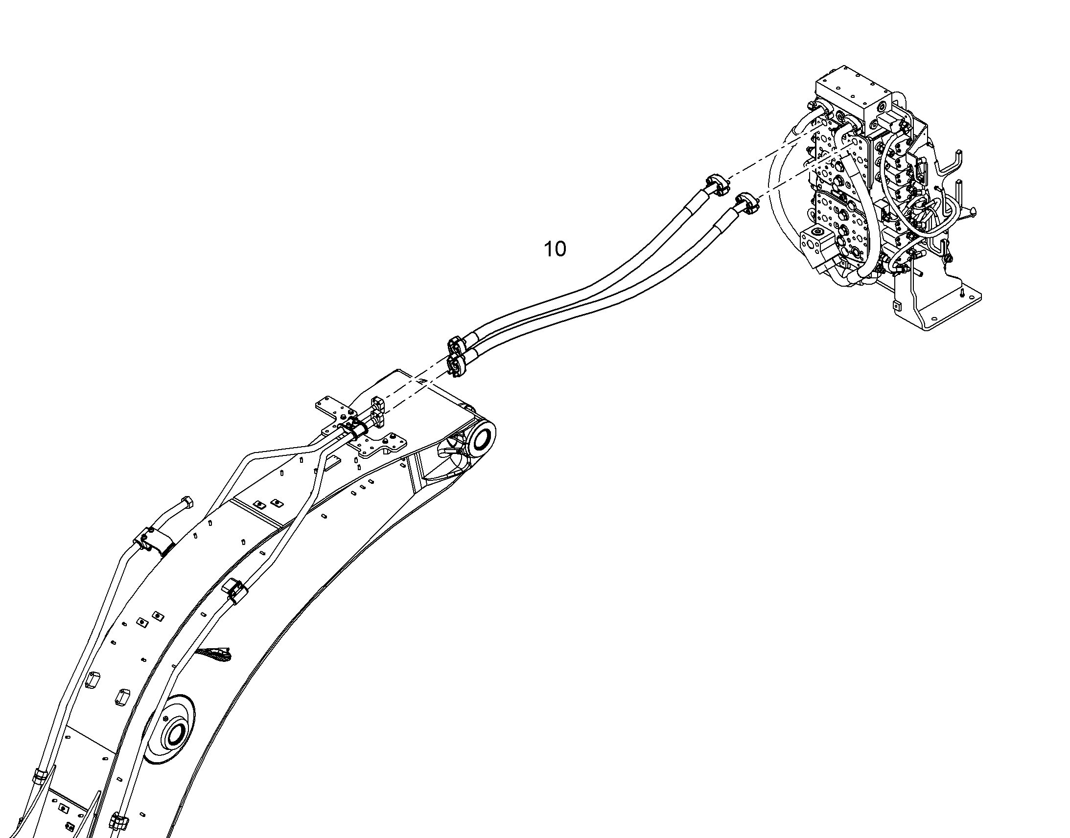 ГИДРАВЛИЧЕСКАЯ СИСТЕМА 10840811 LIEBHERR
