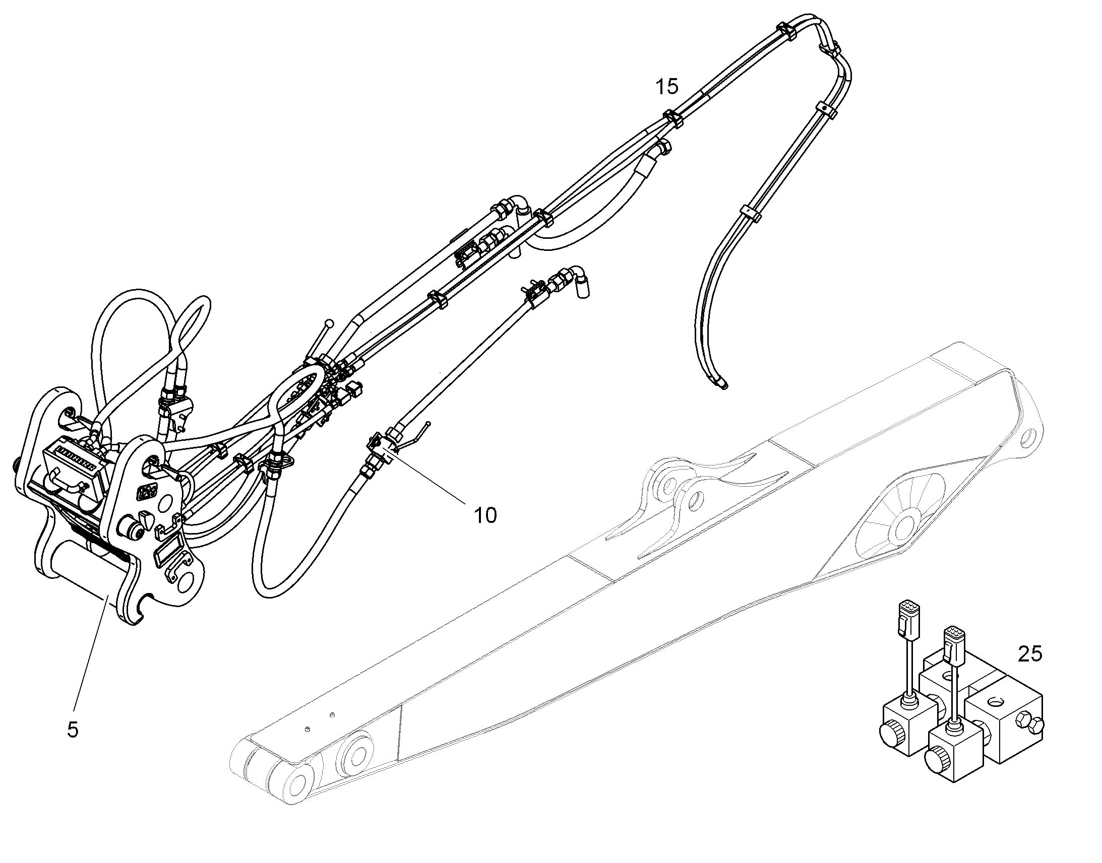 ГИДРАВЛИЧЕСКАЯ СИСТЕМА 10837881 LIEBHERR