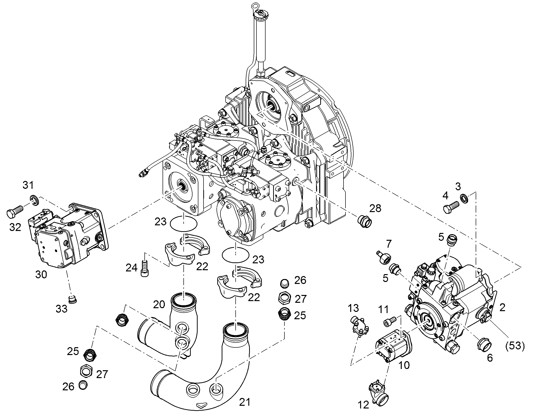 НАСОС ШЕСТЕРЕННЫЙ 11005776 LIEBHERR