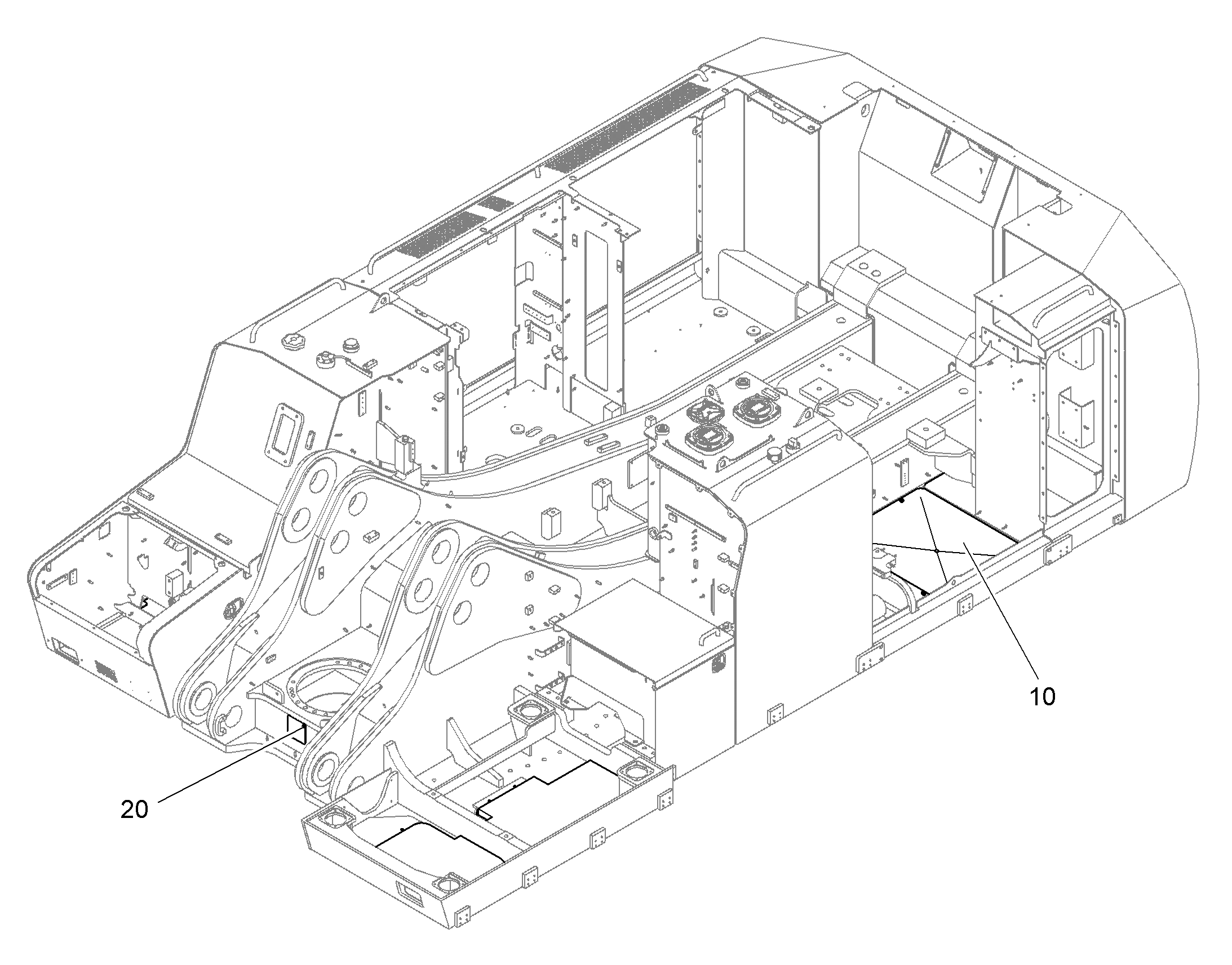 ДЕТАЛИ КРЕПЛЕНИЯ 10840536 LIEBHERR