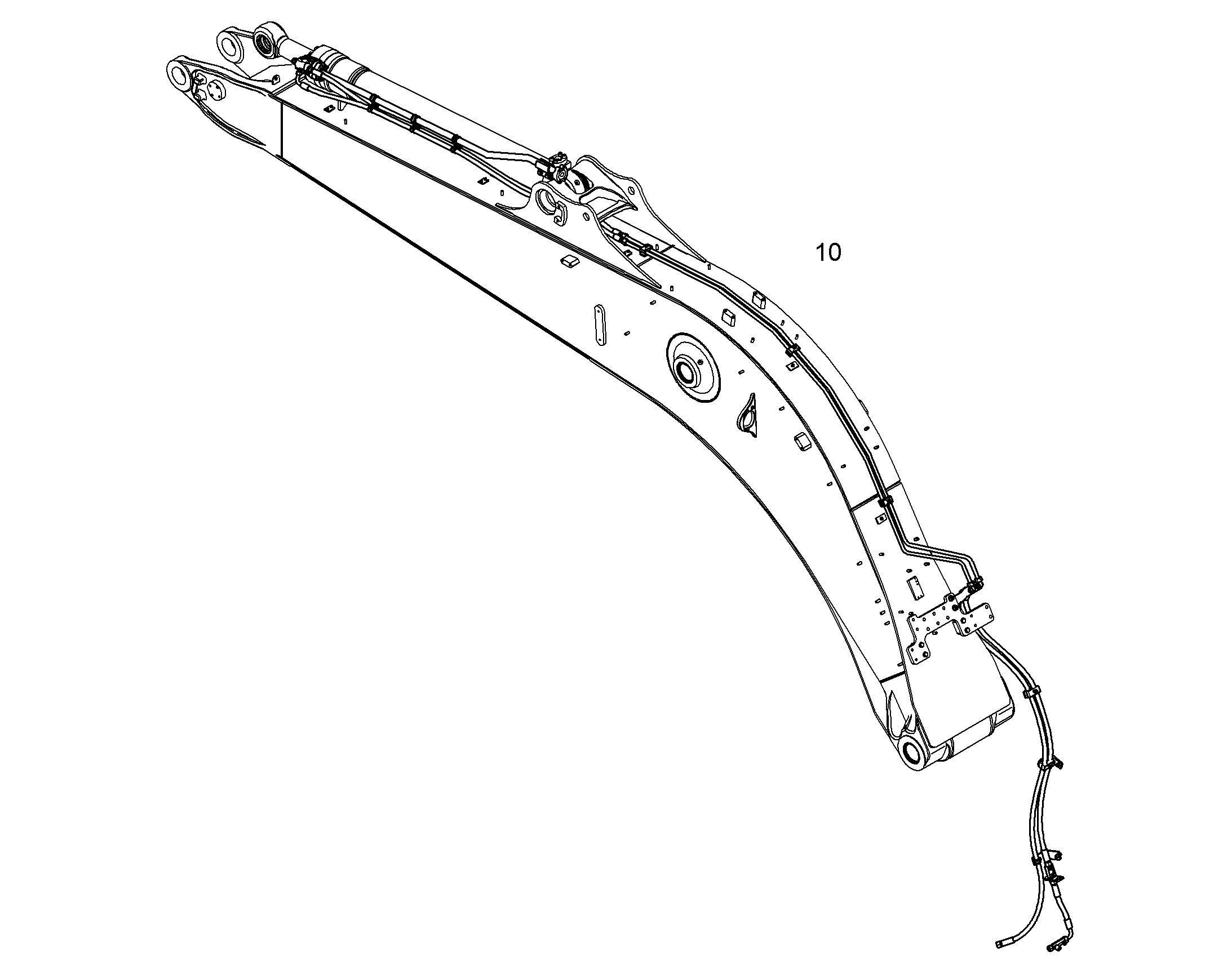 ЗАЩ.ТРУБЫ ЦИЛ.РУК. 10828226 LIEBHERR