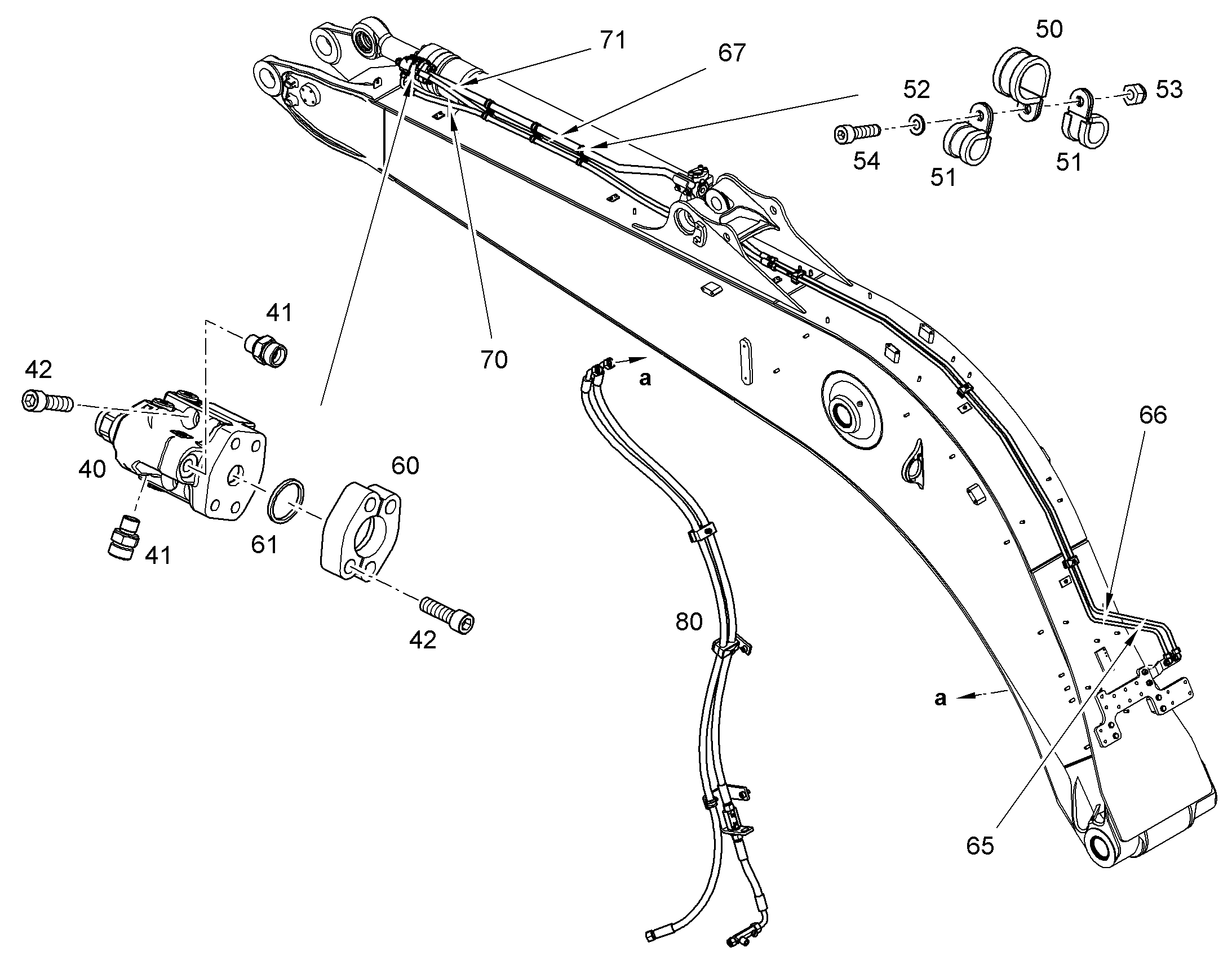 ШЛАНГ 12X2260 11088048 LIEBHERR