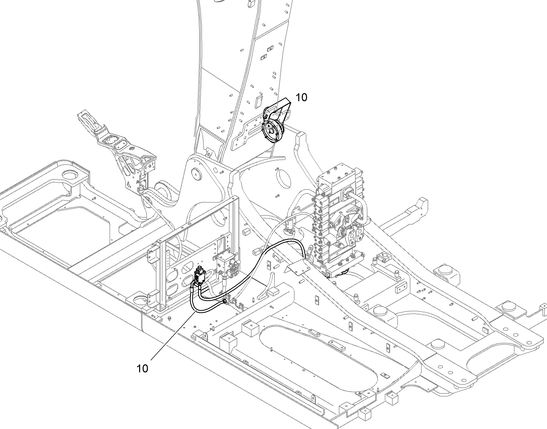 ОГРАНИЧЕНИЕ ПОДЪЕМА 10841918 LIEBHERR