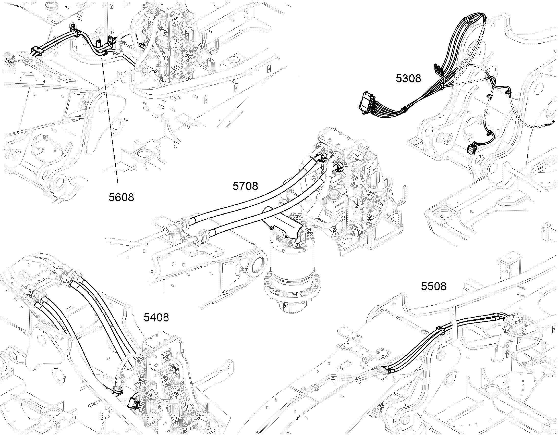 ШЛАНГОВОЕ СОЕДИНЕНИЕ ПЕРИМЕТР 10855692 LIEBHERR
