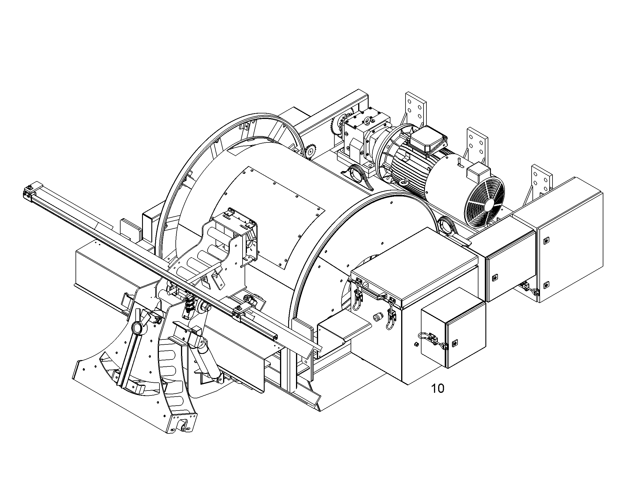 БАРАБАН КАБЕЛЬНЫЙ ДЛЯ 400V 10845687 LIEBHERR
