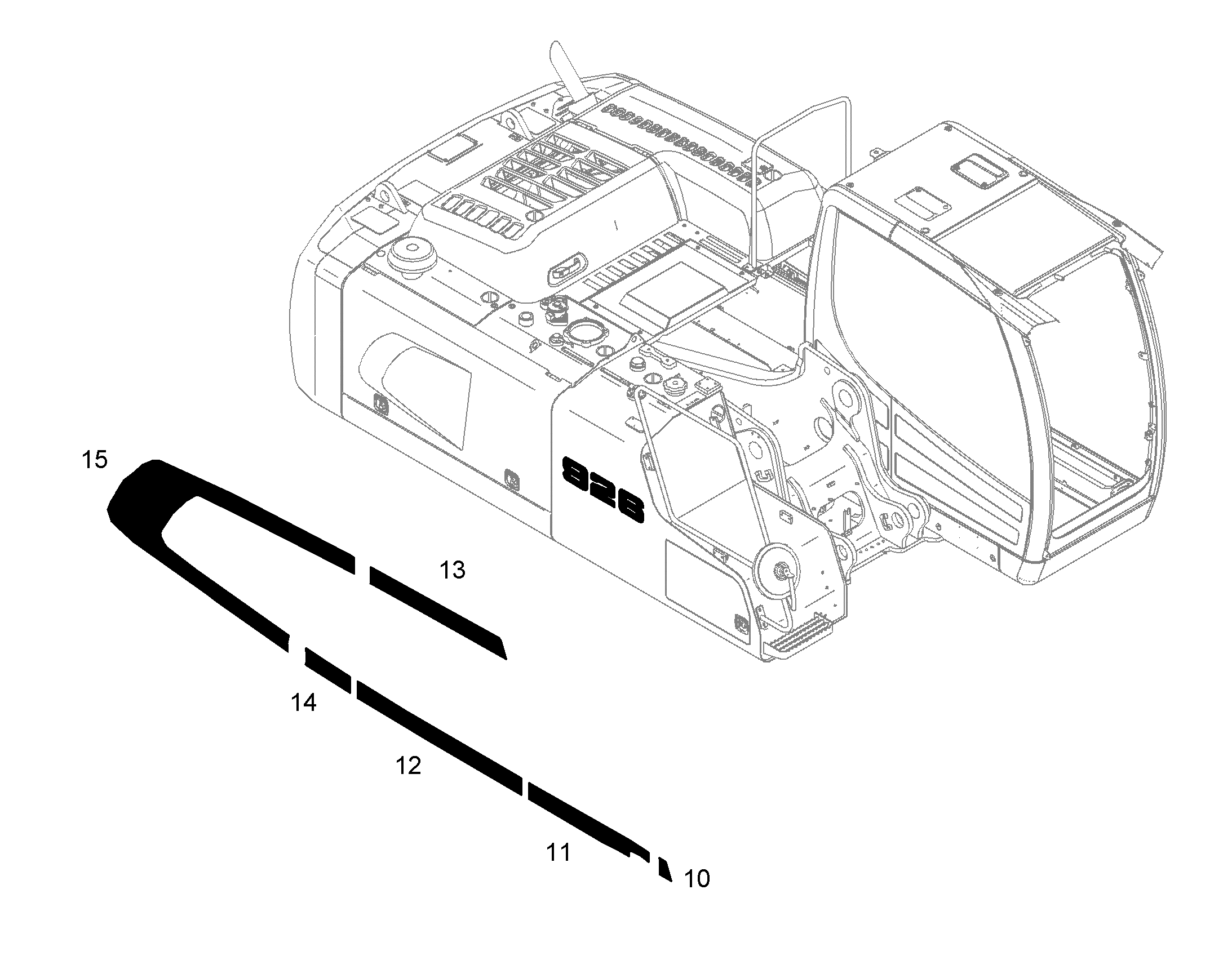ТАБЛИЧКА 12888083 LIEBHERR