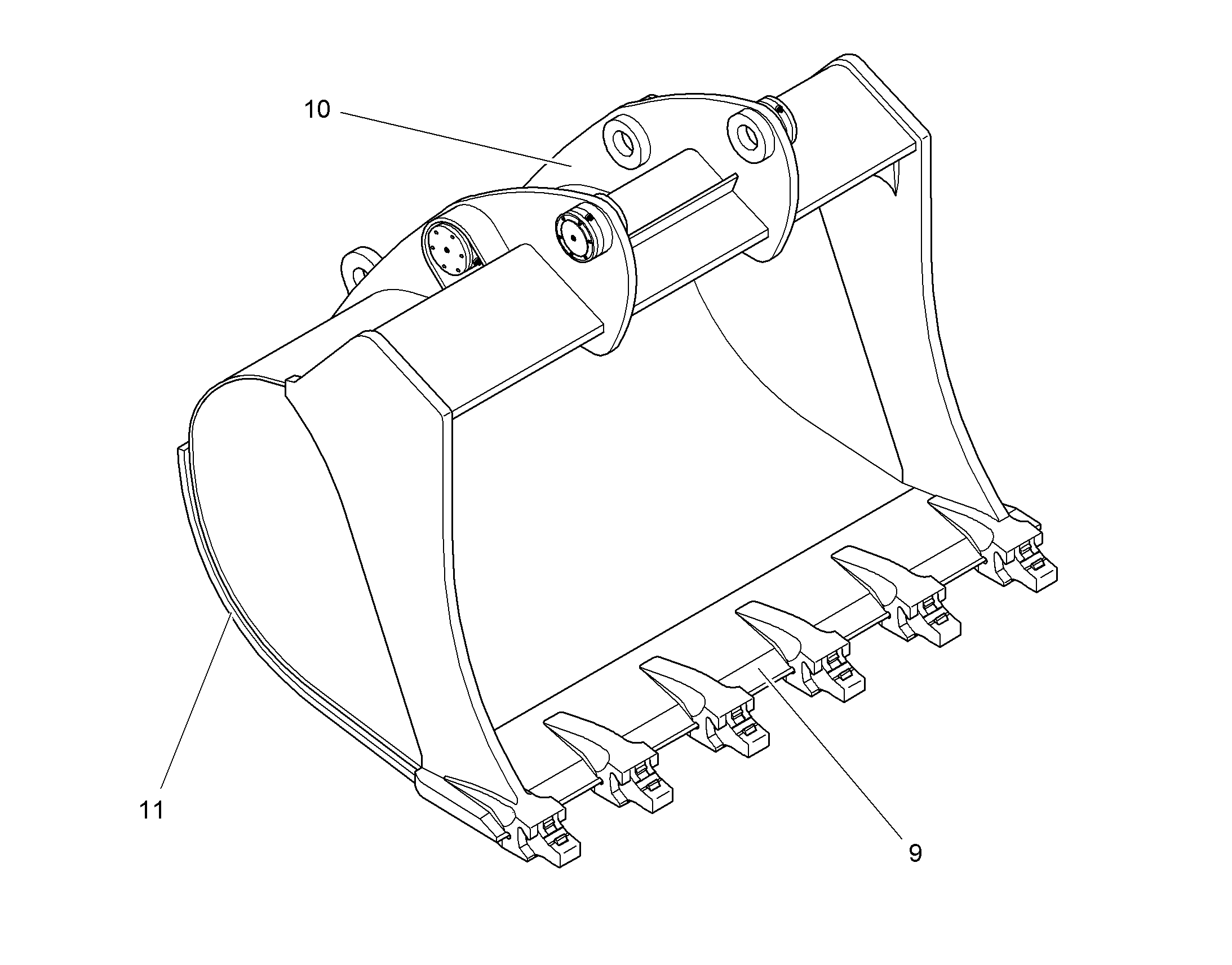 ЗАБРАЛО КОВША 10849540 LIEBHERR
