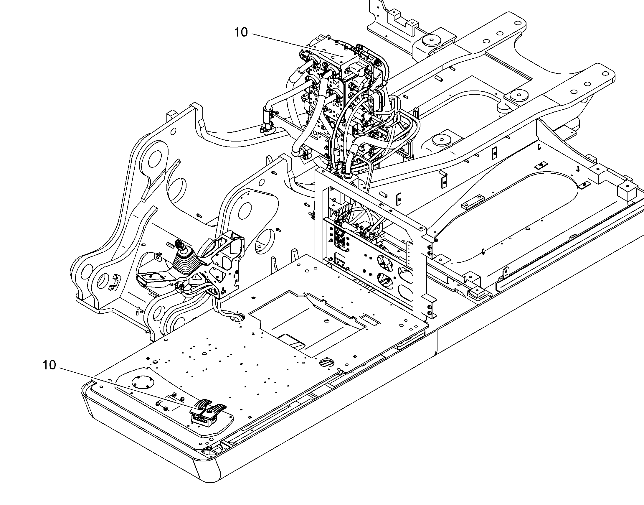 ПЕРЕКЛЮЧЕНИЕ УПРАВЛЕНИЕ 10849988 LIEBHERR